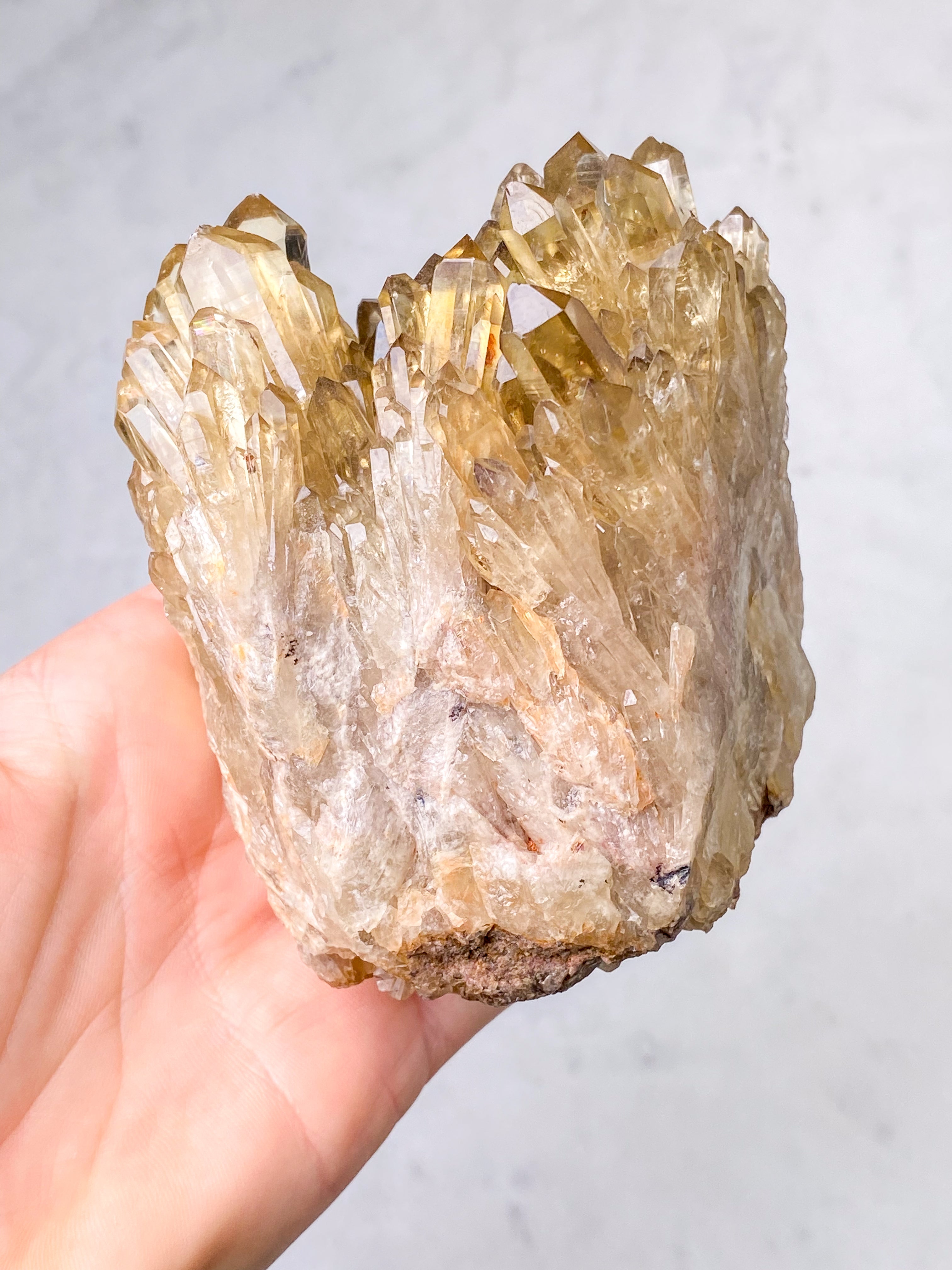 Kundalini Citrin Kluster (nr 23)