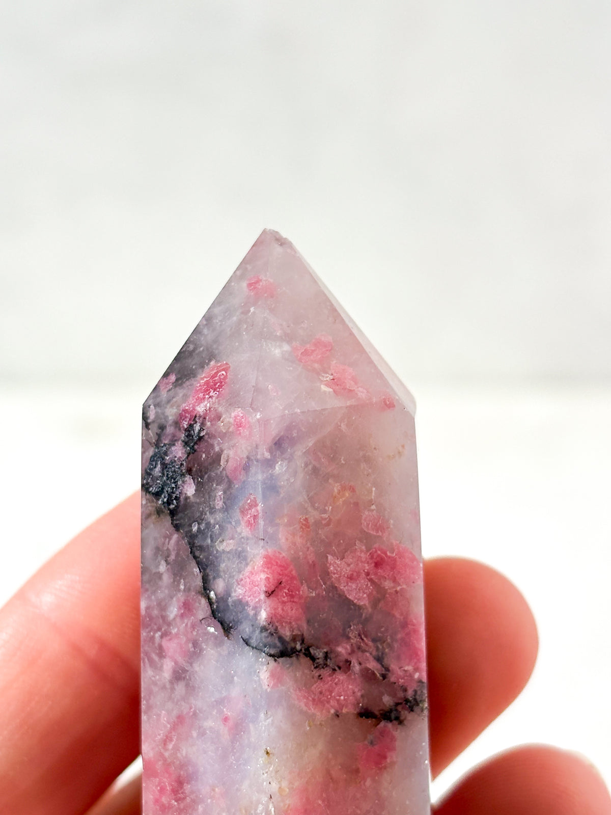 Rhodonit kvartstorn (nr. 12)