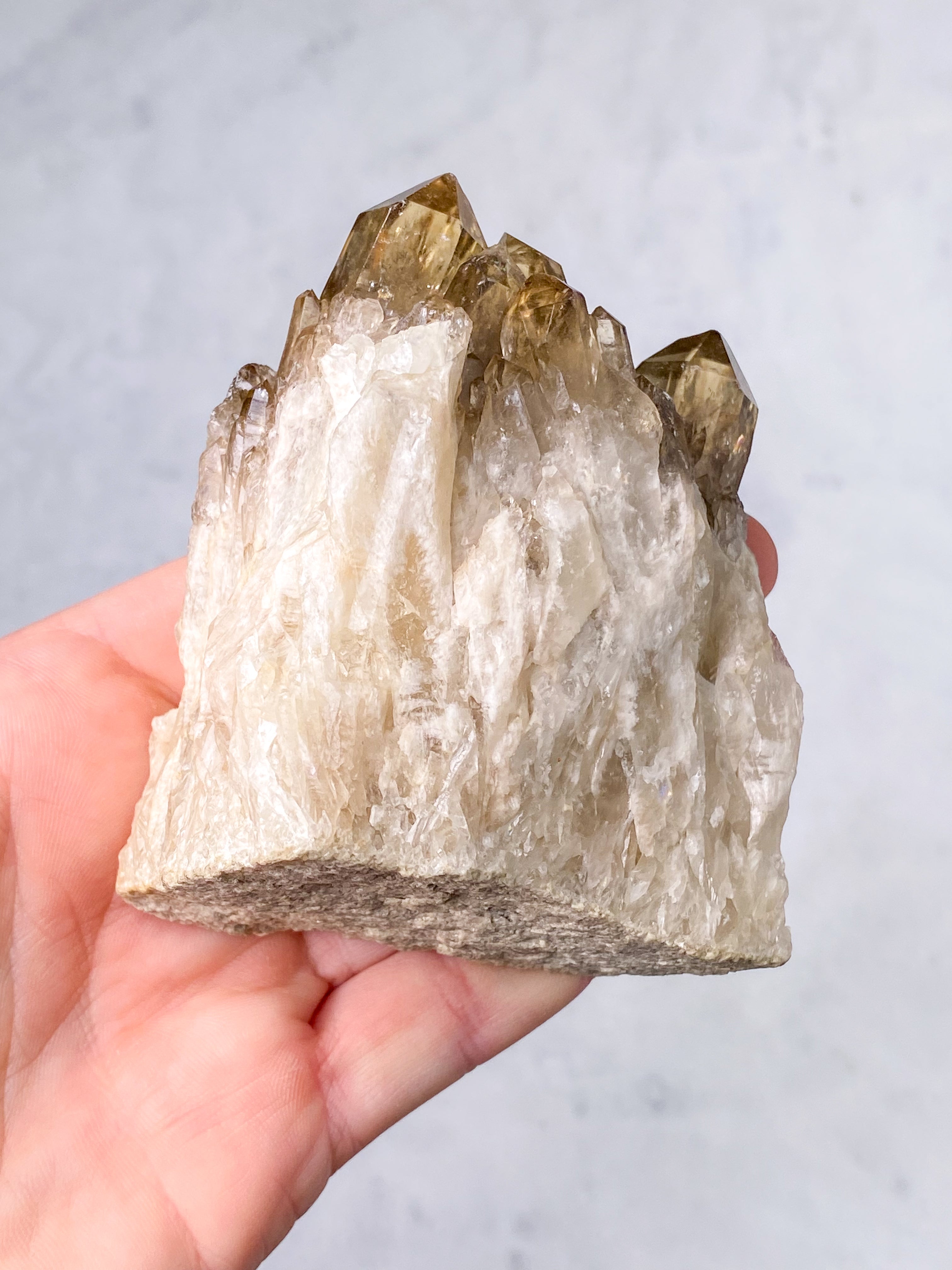 Kundalini Citrin Kluster (nr 37)