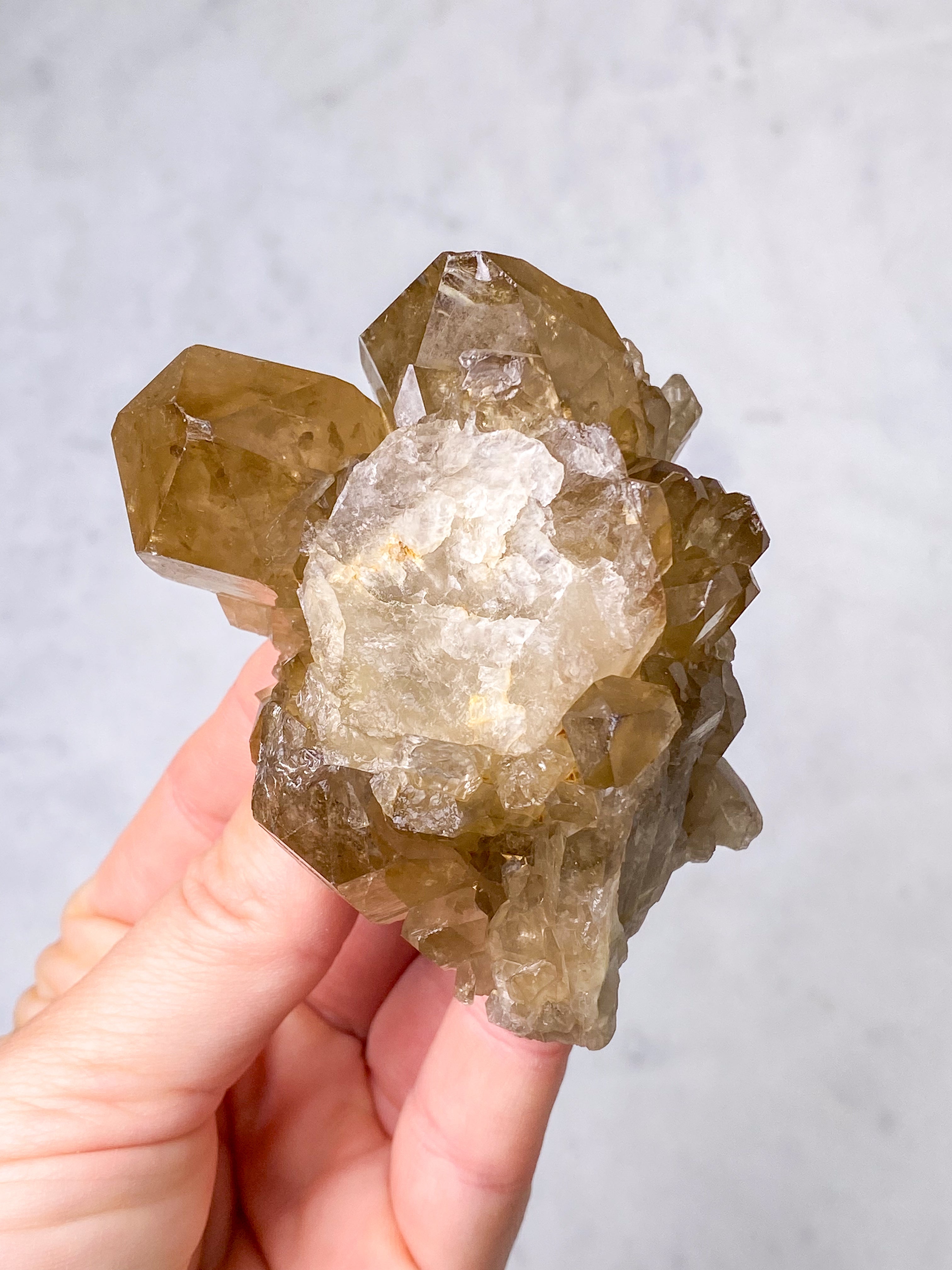 Kundalini Citrin Kluster (nr 38)