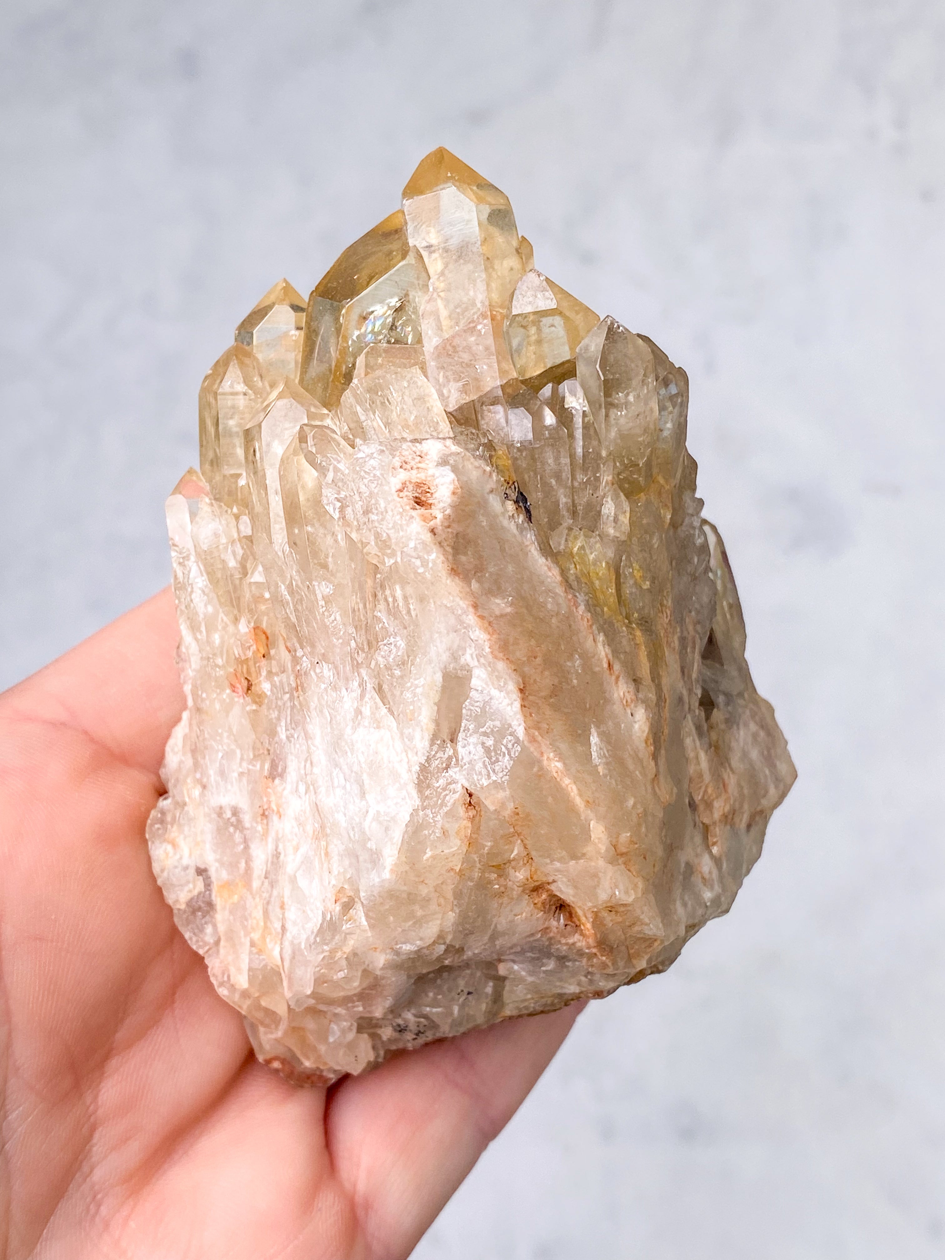 Kundalini Citrin Kluster (nr 43)