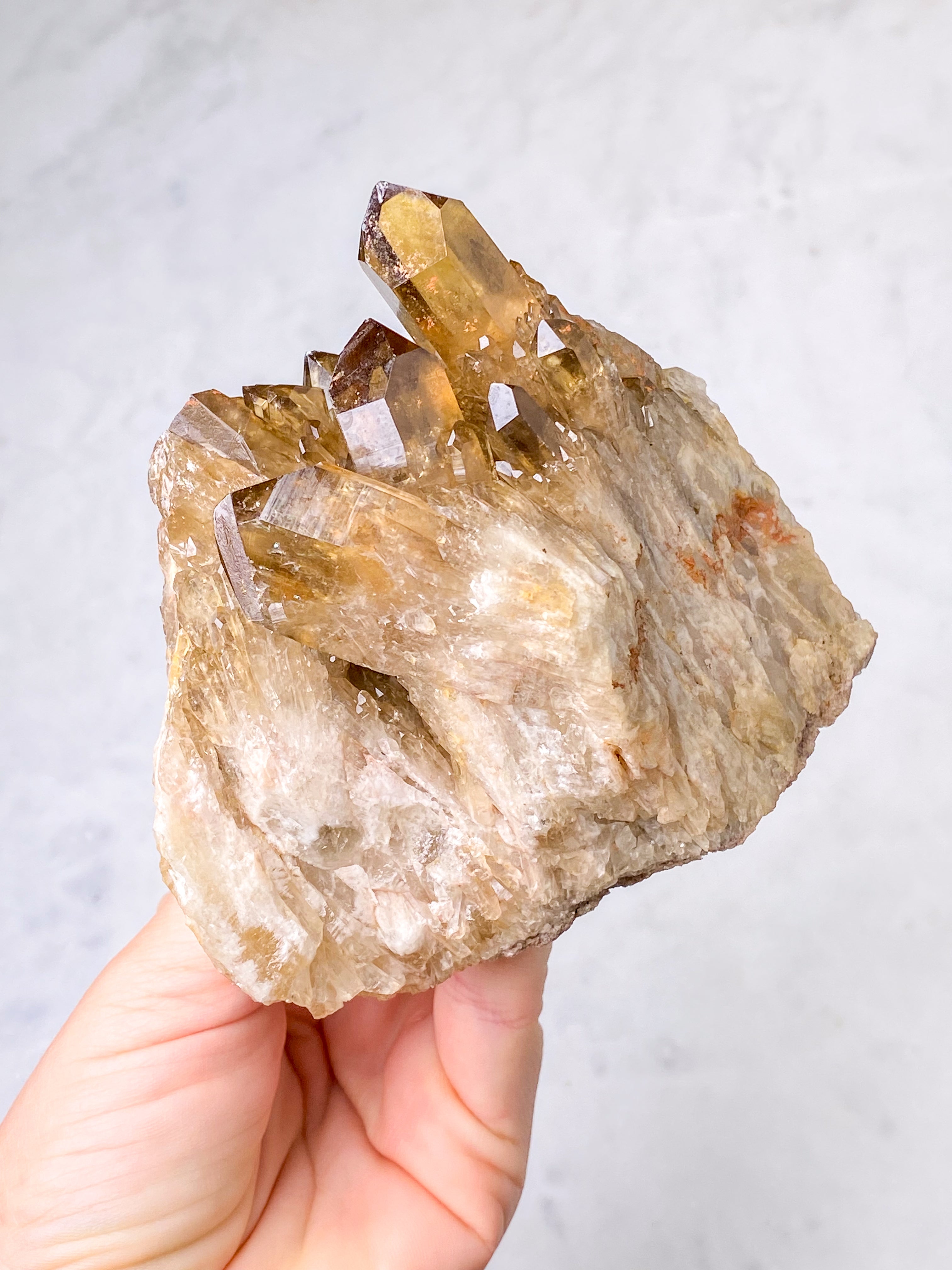 Kundalini Citrin Kluster (nr 45)