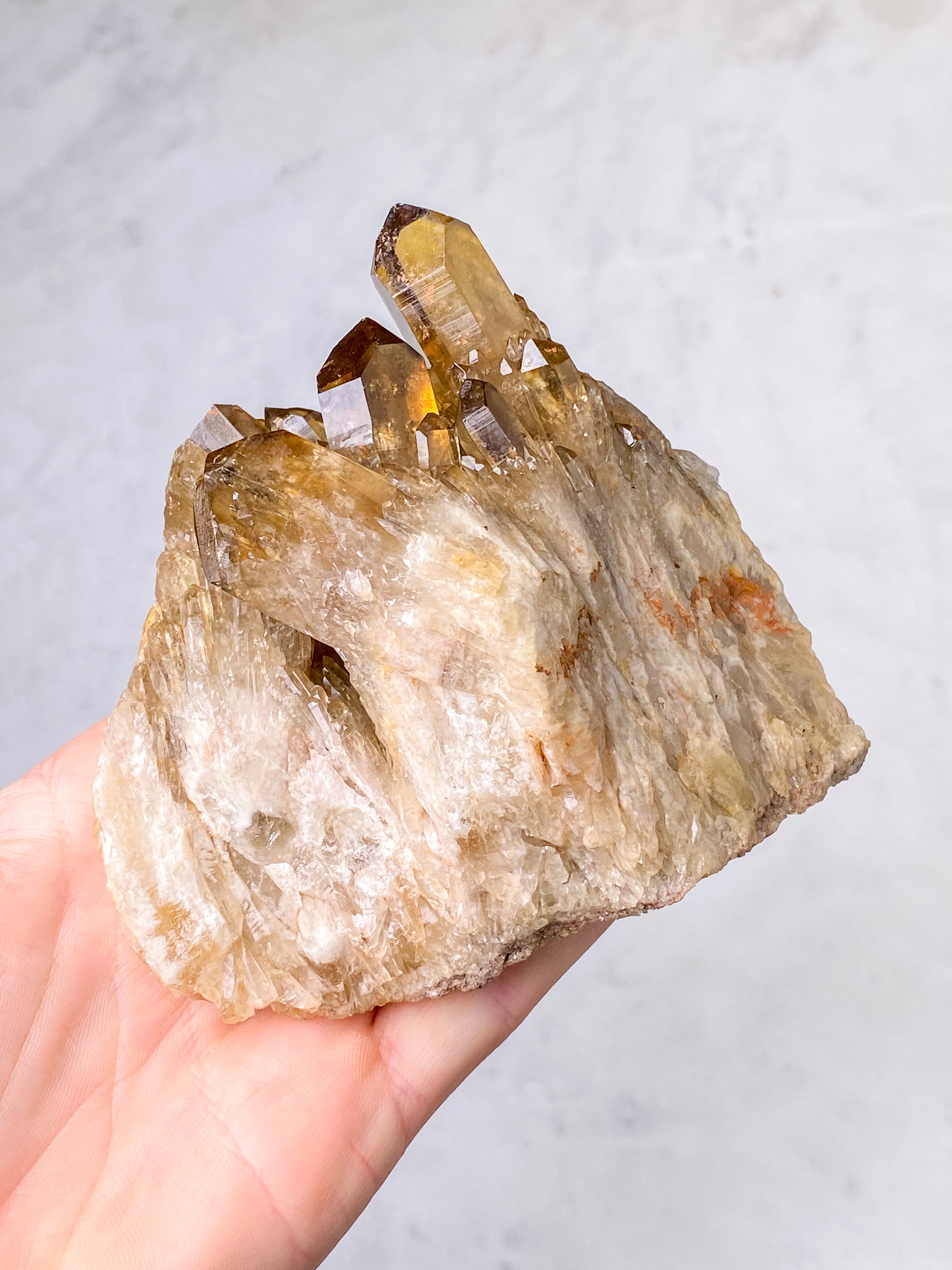 Kundalini Citrin Kluster (nr 45)