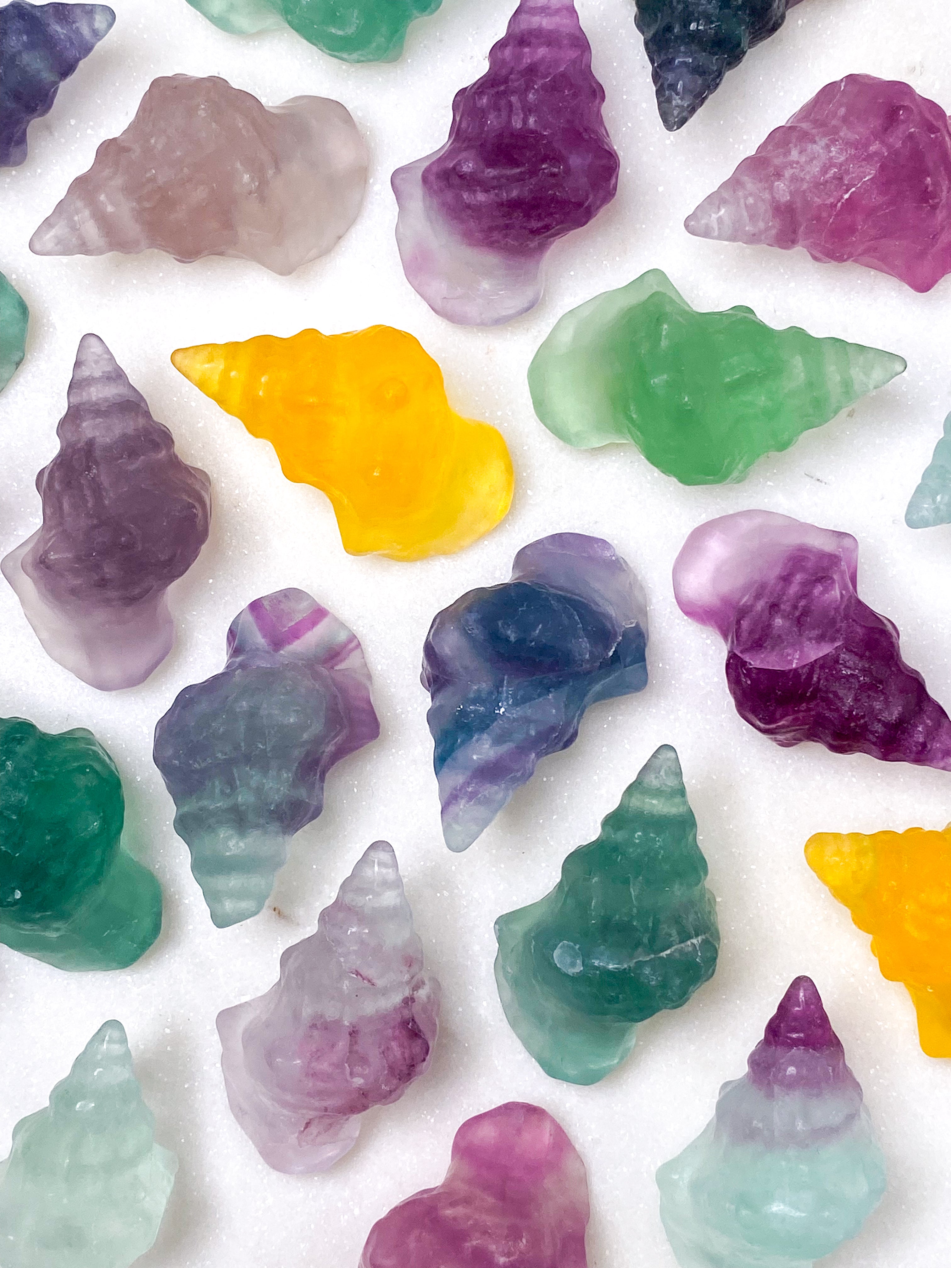 Regnbågsfluoritskalle