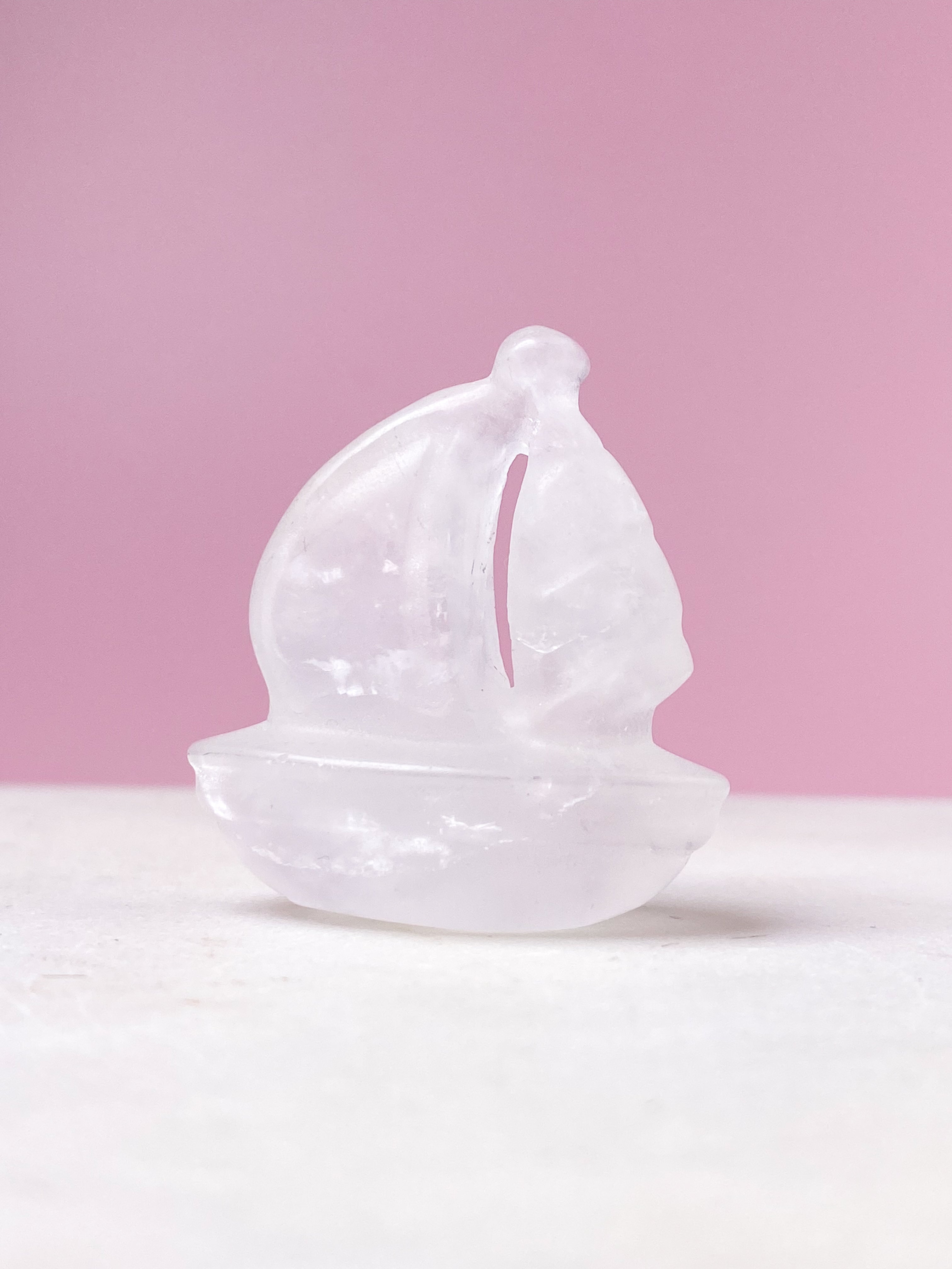 Änglavingar i bergkristall