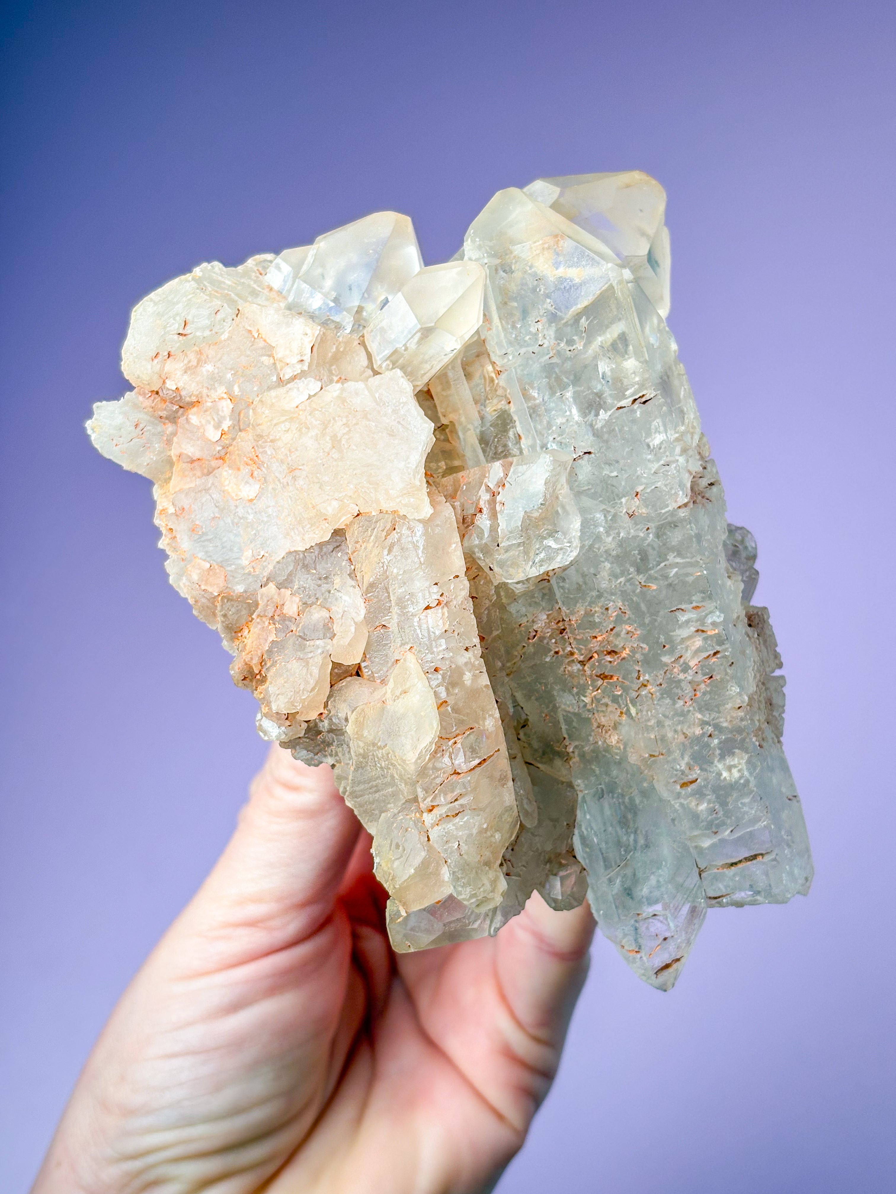 Hematitkvartskluster (nr 1)