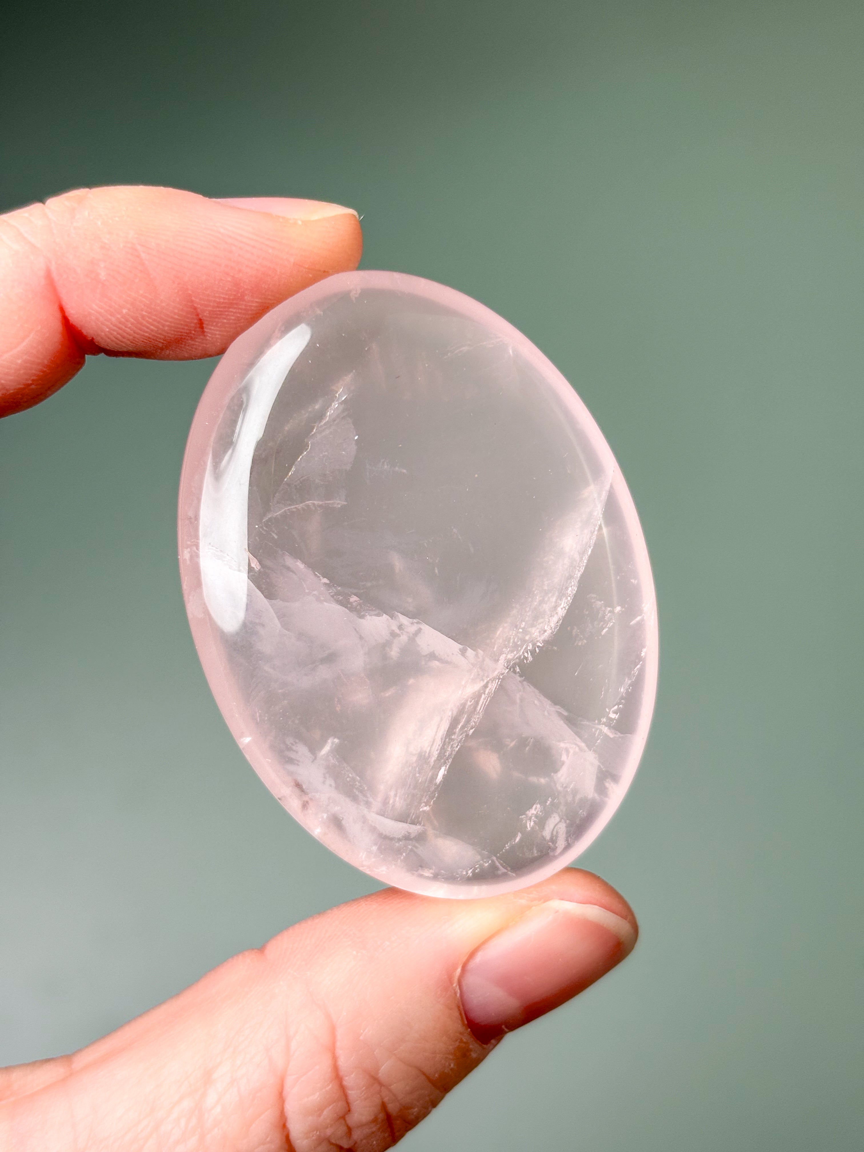 Rosenkvarts Palmsten (nr 18) Exklusiv kvalitet