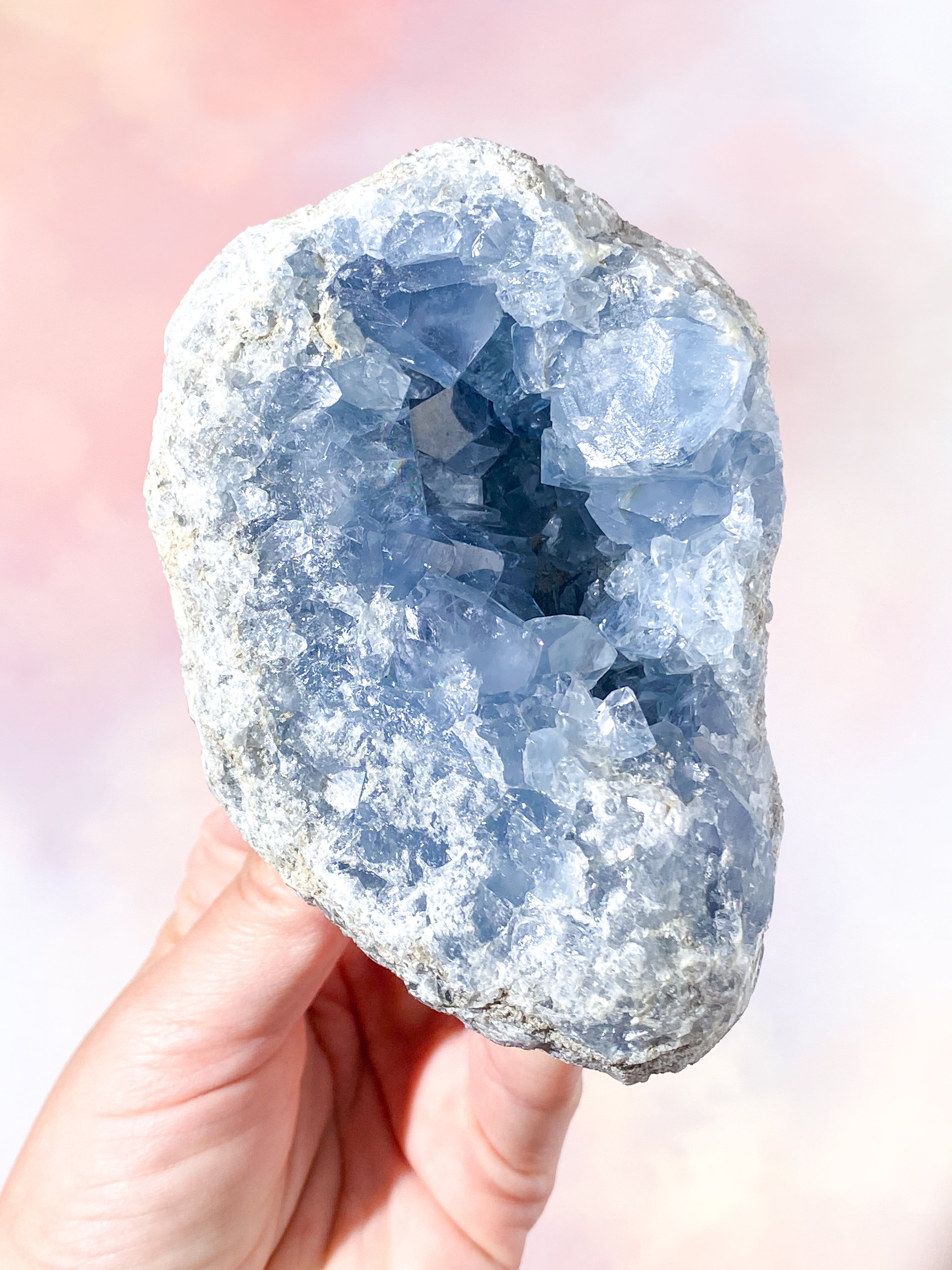 Celestit Geode (Nr. 73)