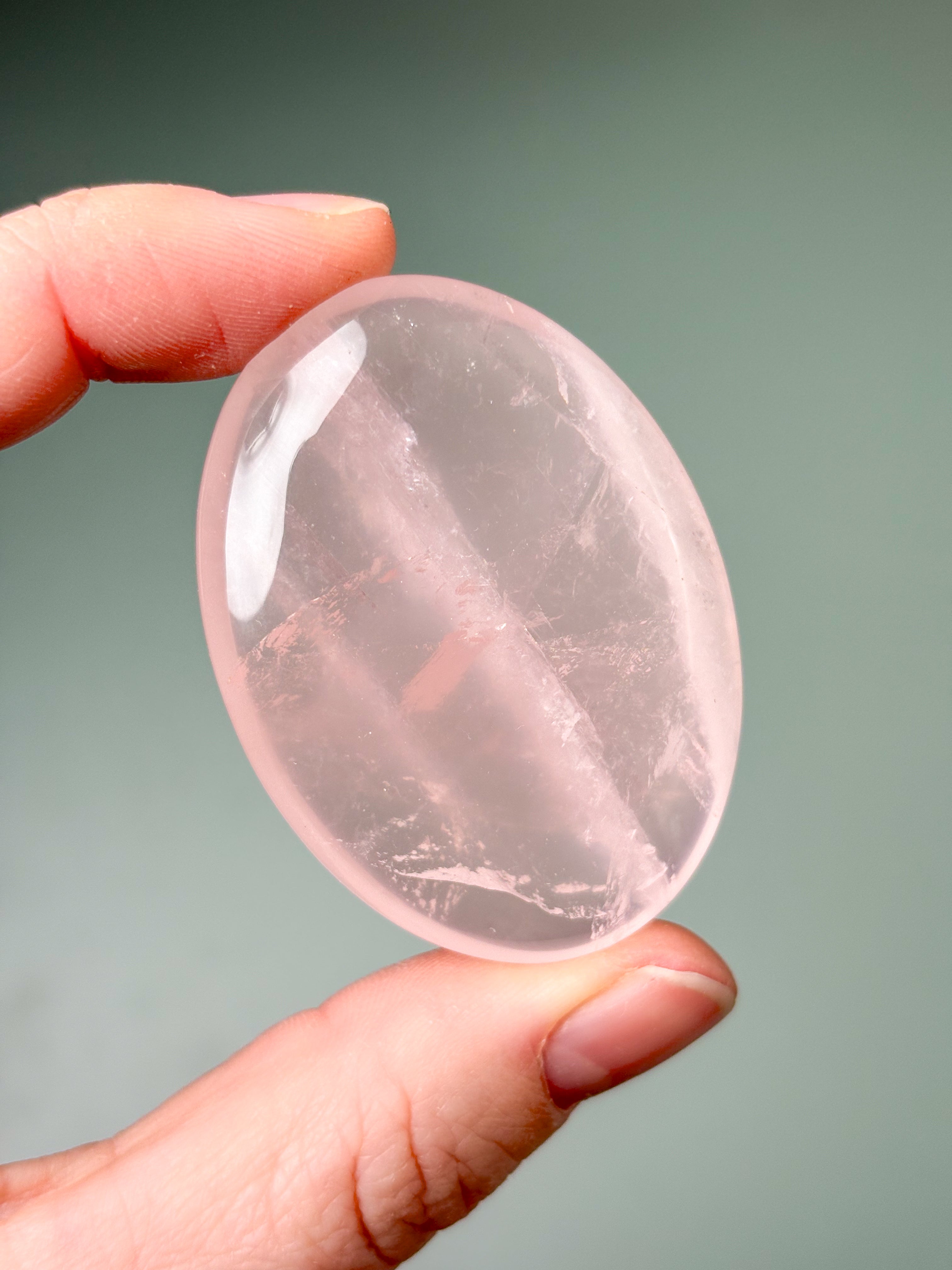 Rosenkvarts Palmsten (nr 21) Exklusiv kvalitet