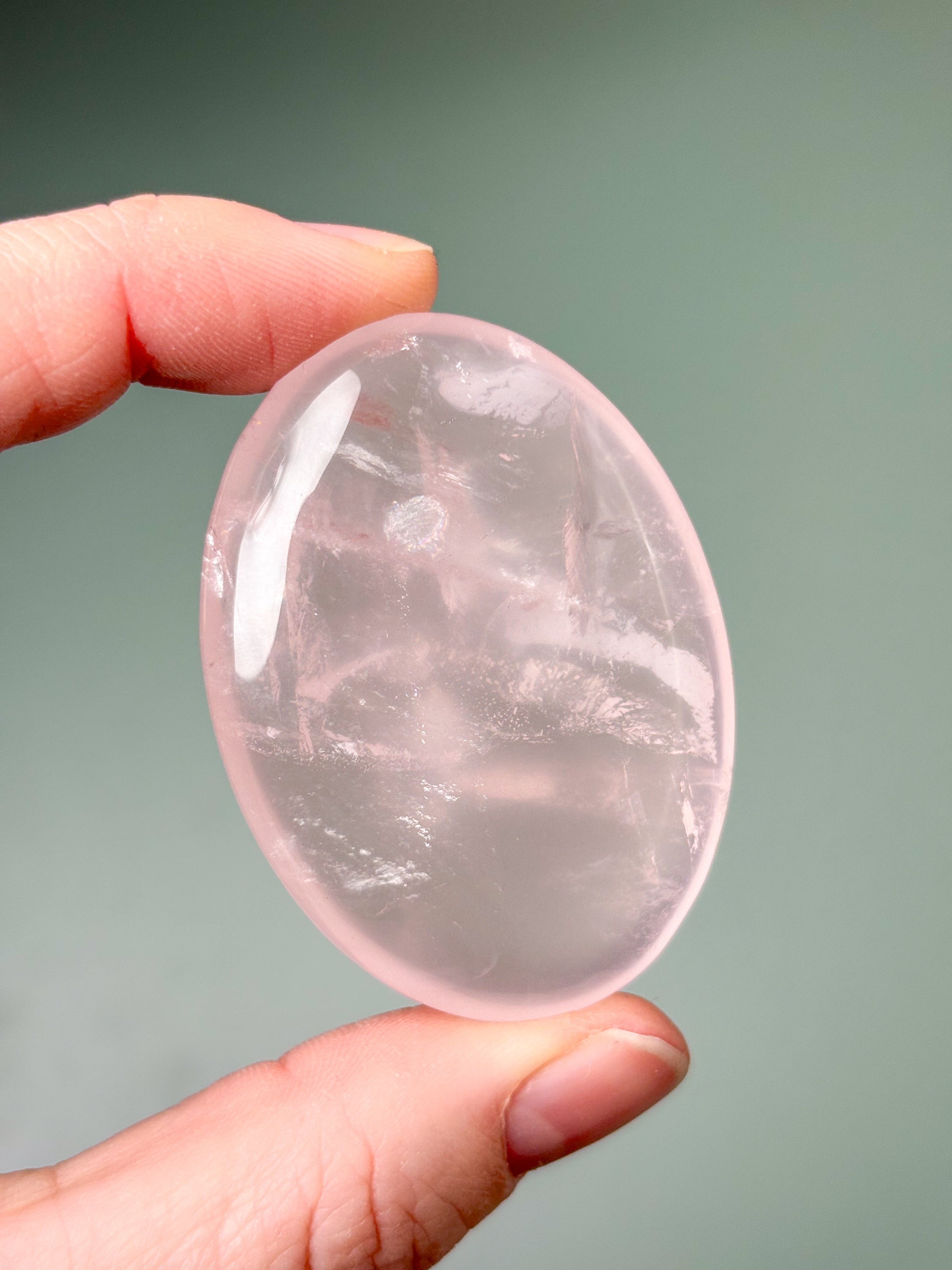 Rosenkvarts Palmsten (nr 22) Exklusiv kvalitet