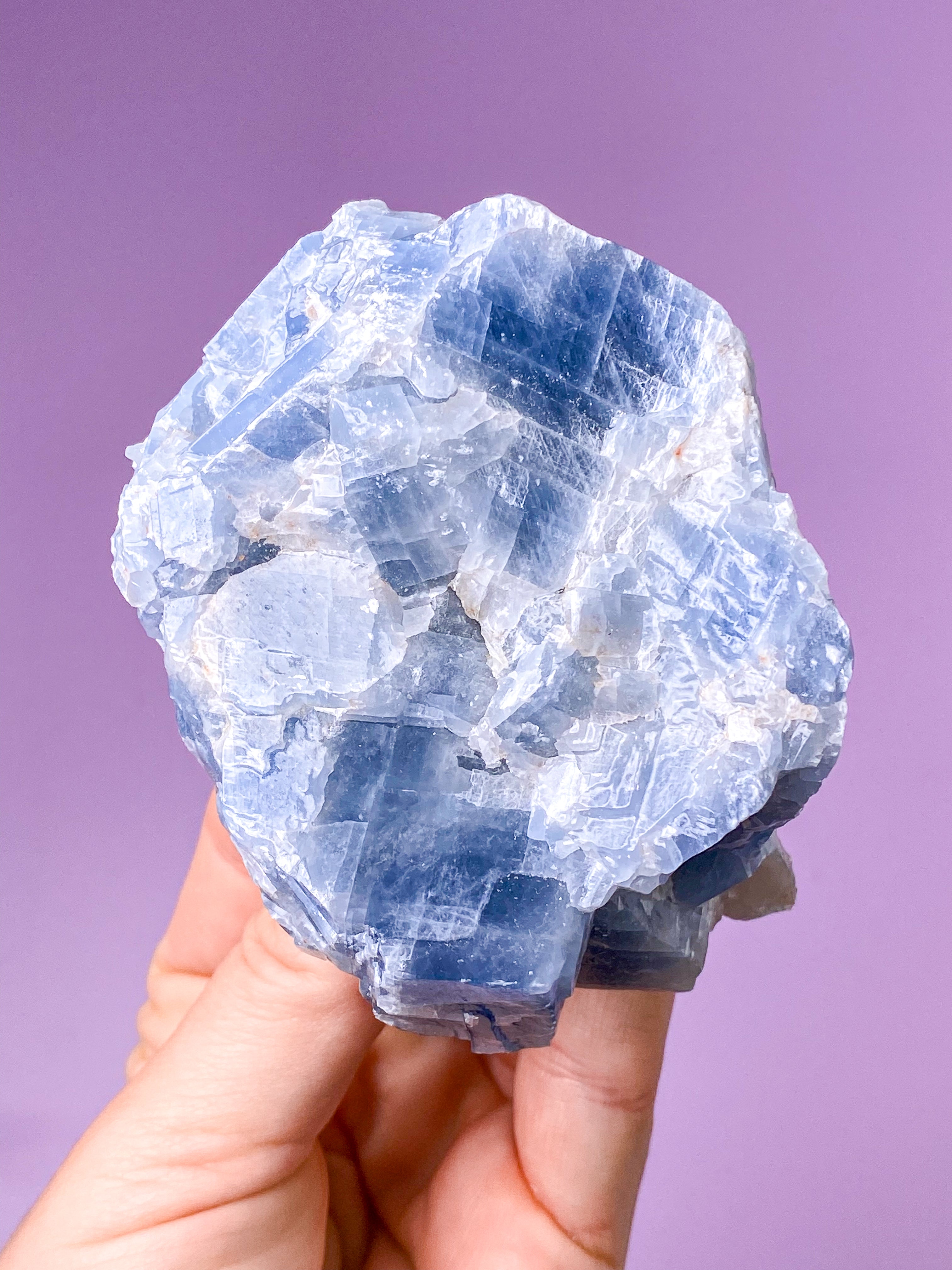 Blue Calcite RAW (nr 1)