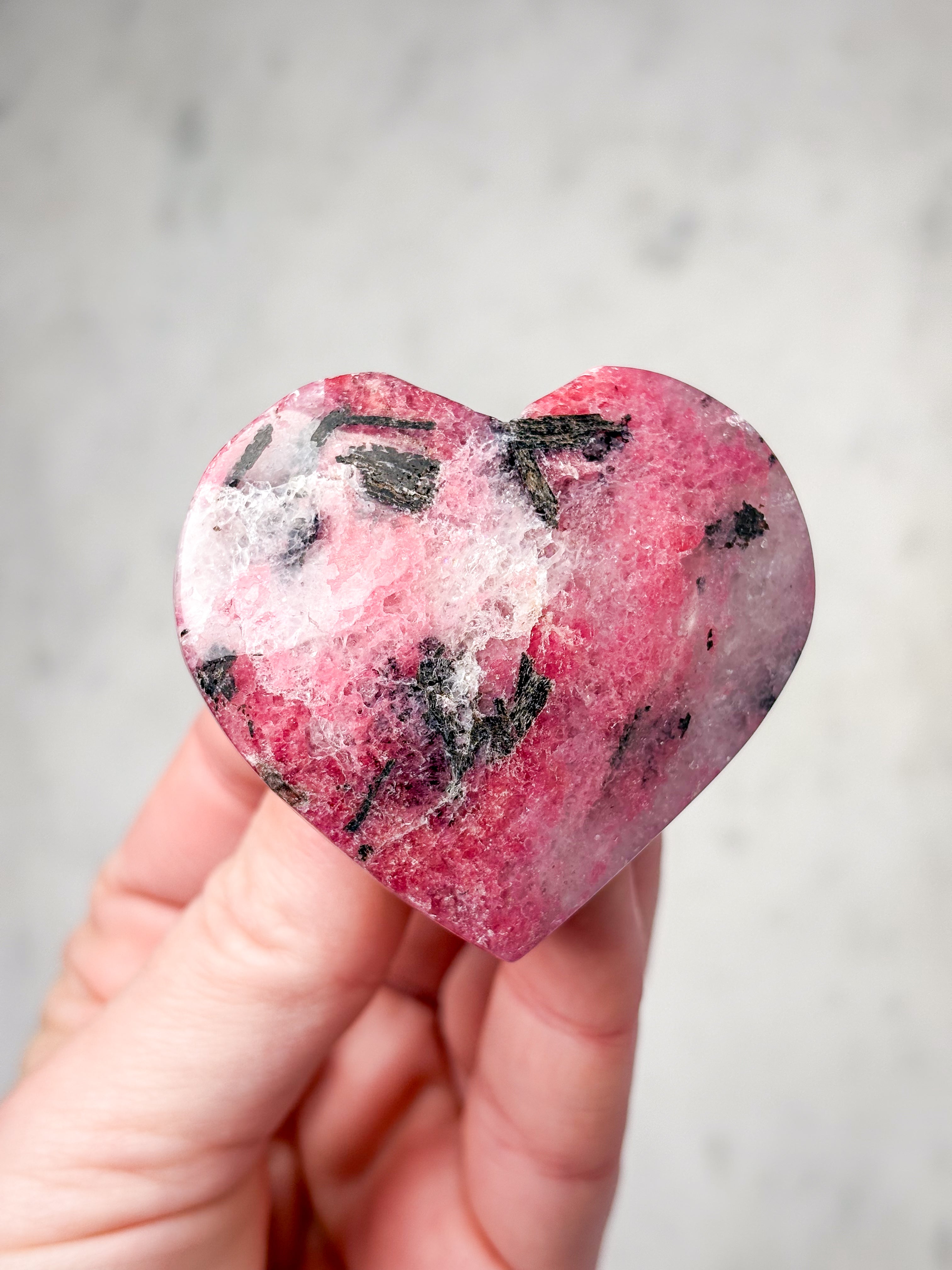 Rhodonitkvartshjärta (nr 1)