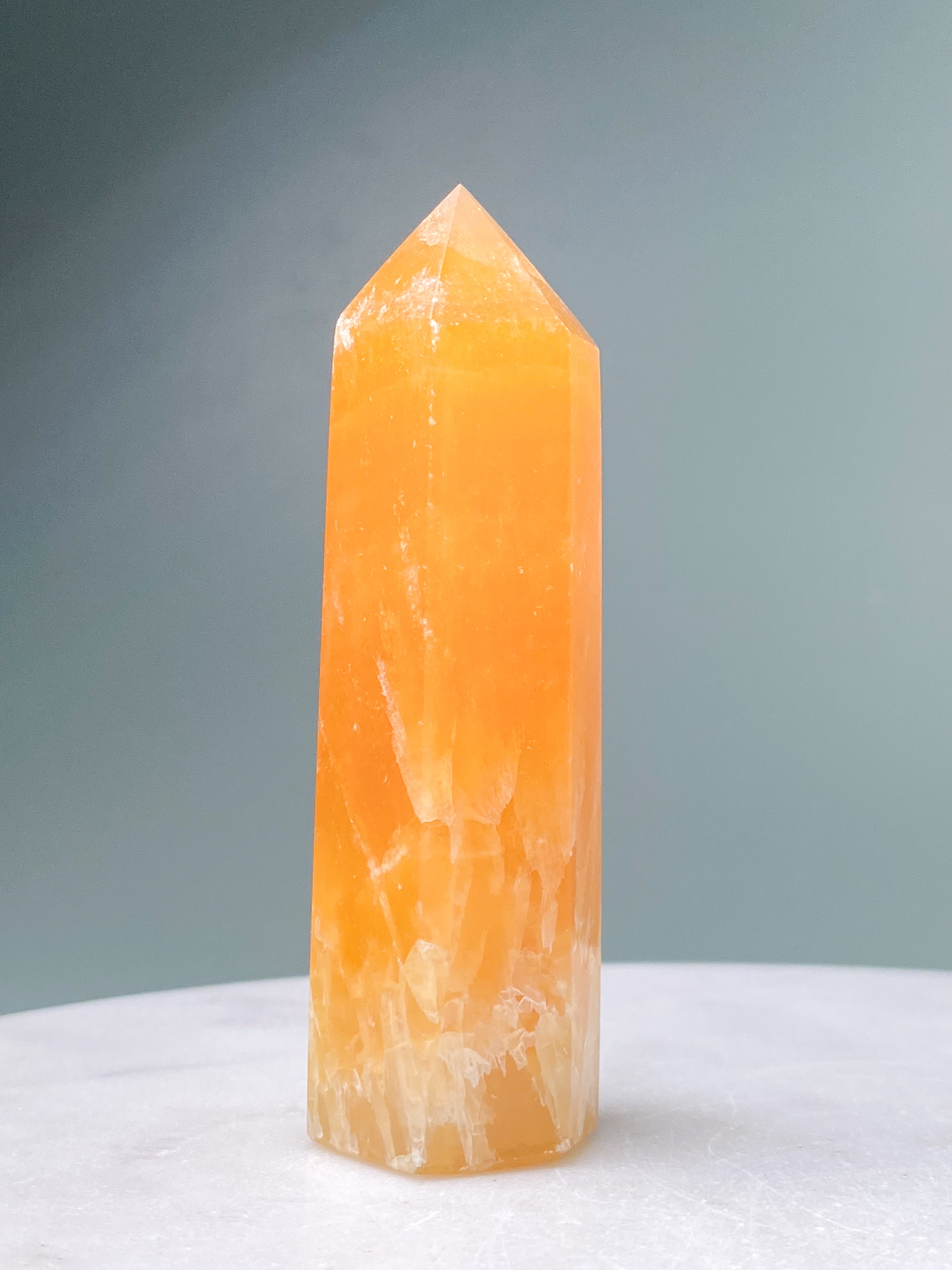 Orange kalcittorn (nr 5)