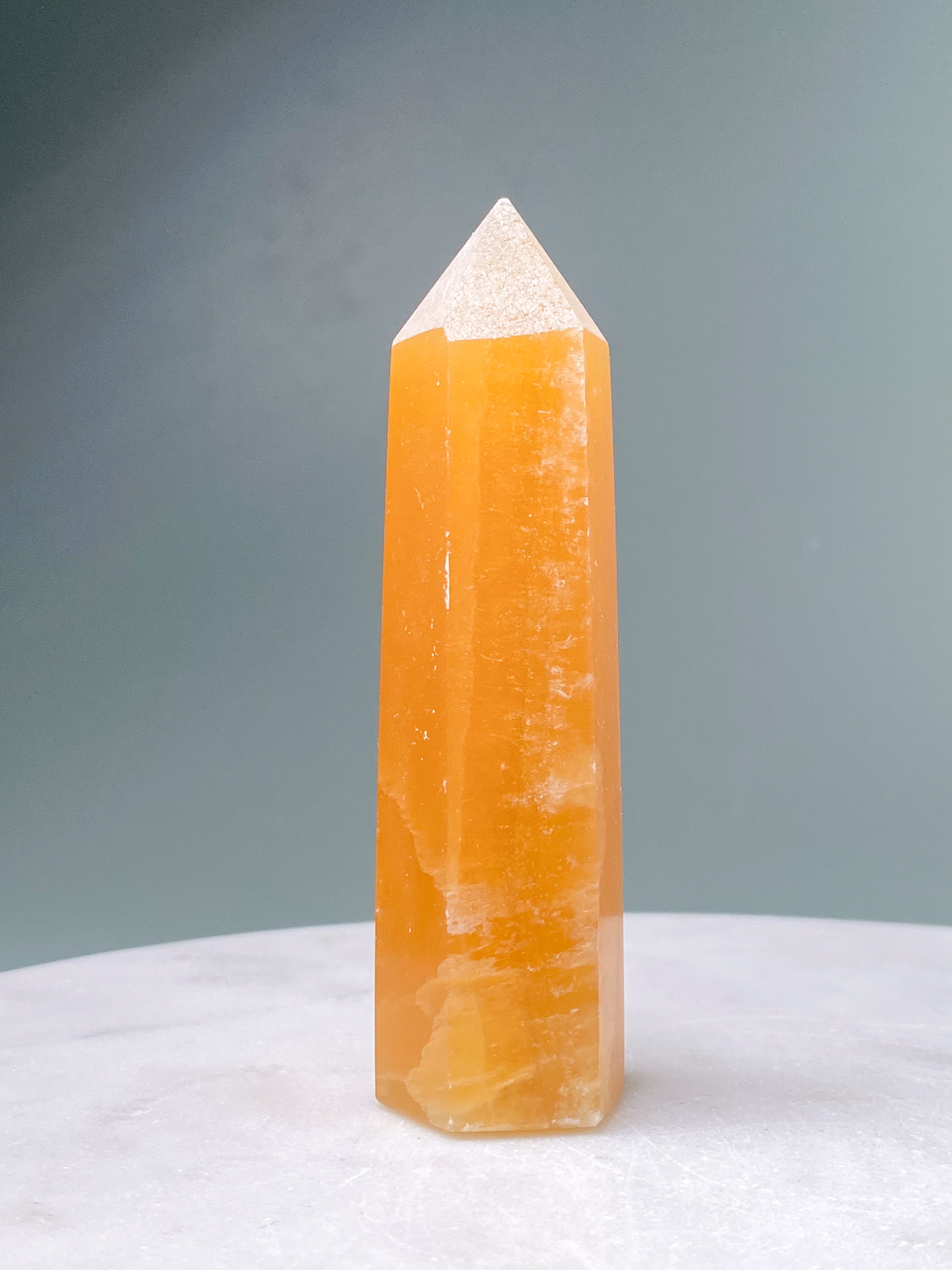 Orange kalcittorn (nr 7)