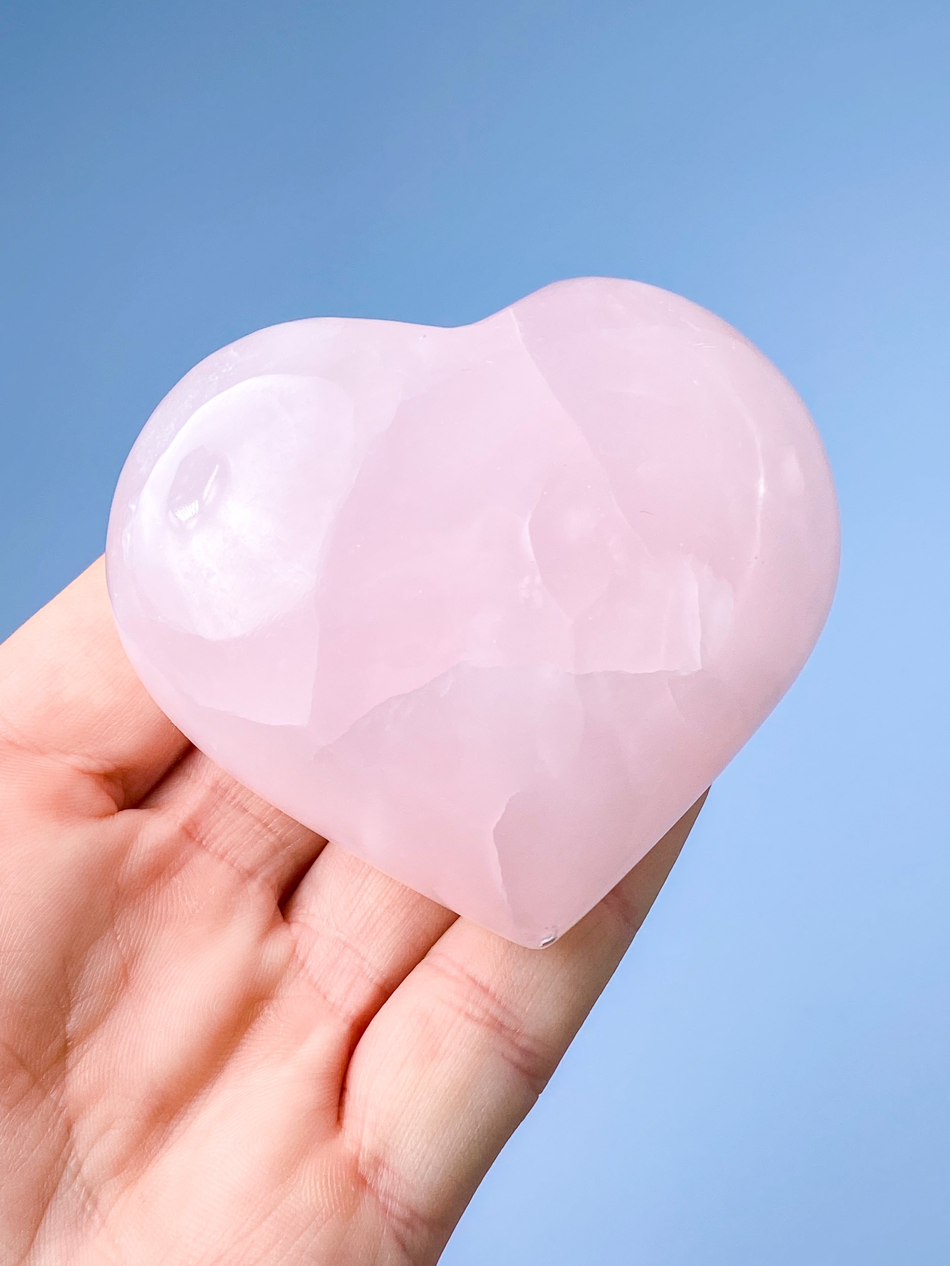 Lepidolite kulor polerade