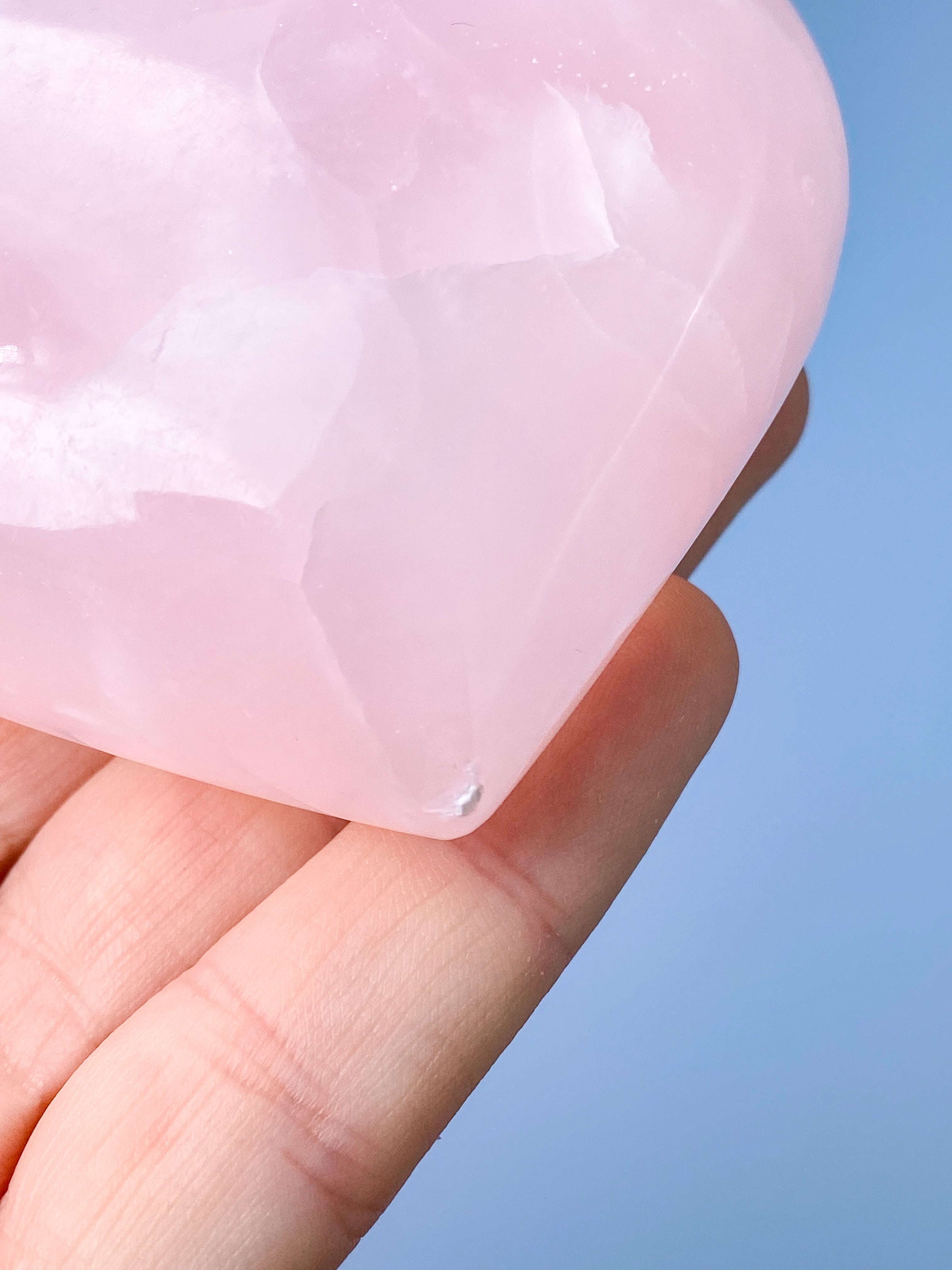 Lepidolite kulor polerade