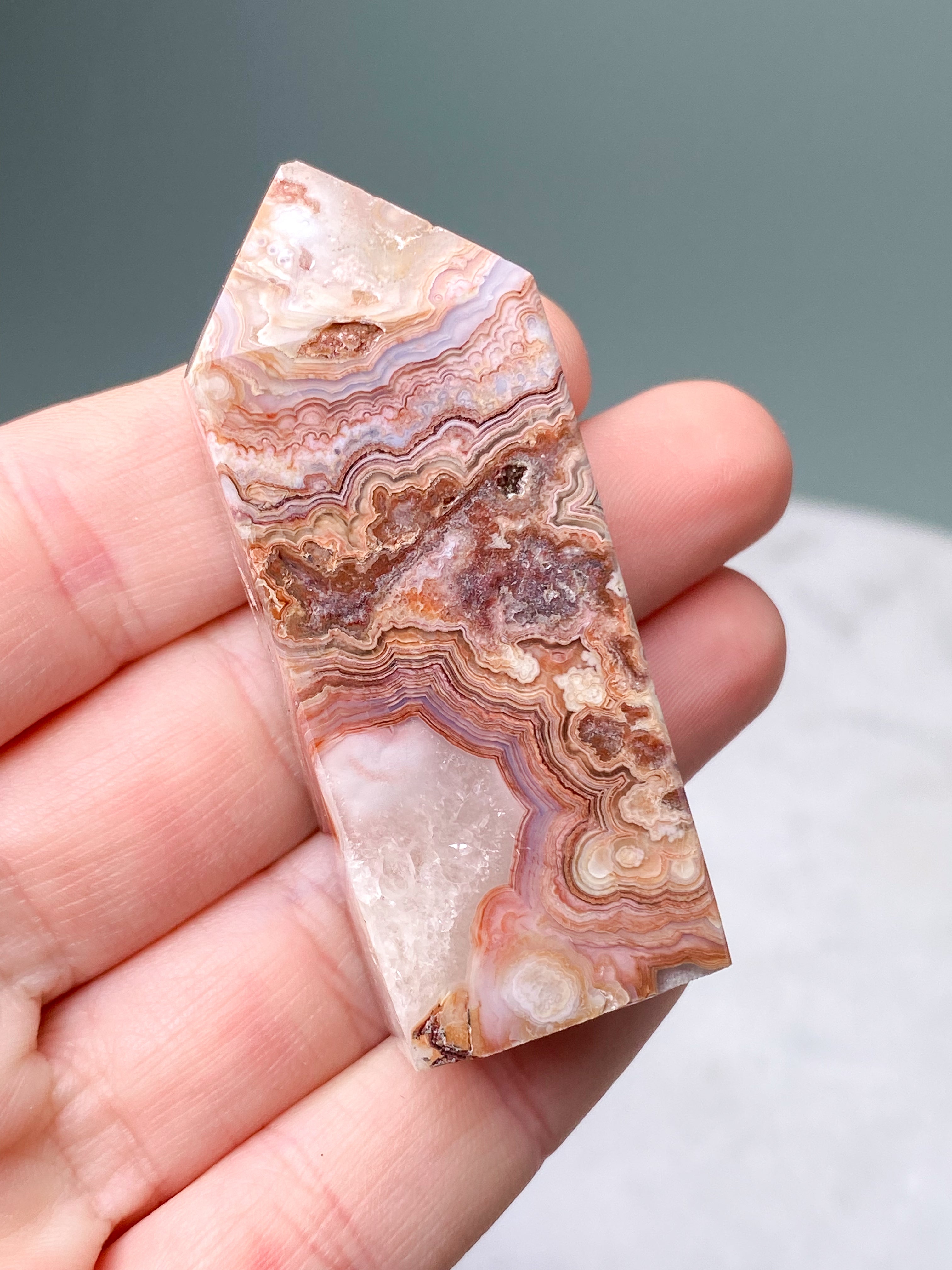 Röd mexikansk agattorn (nr 4)