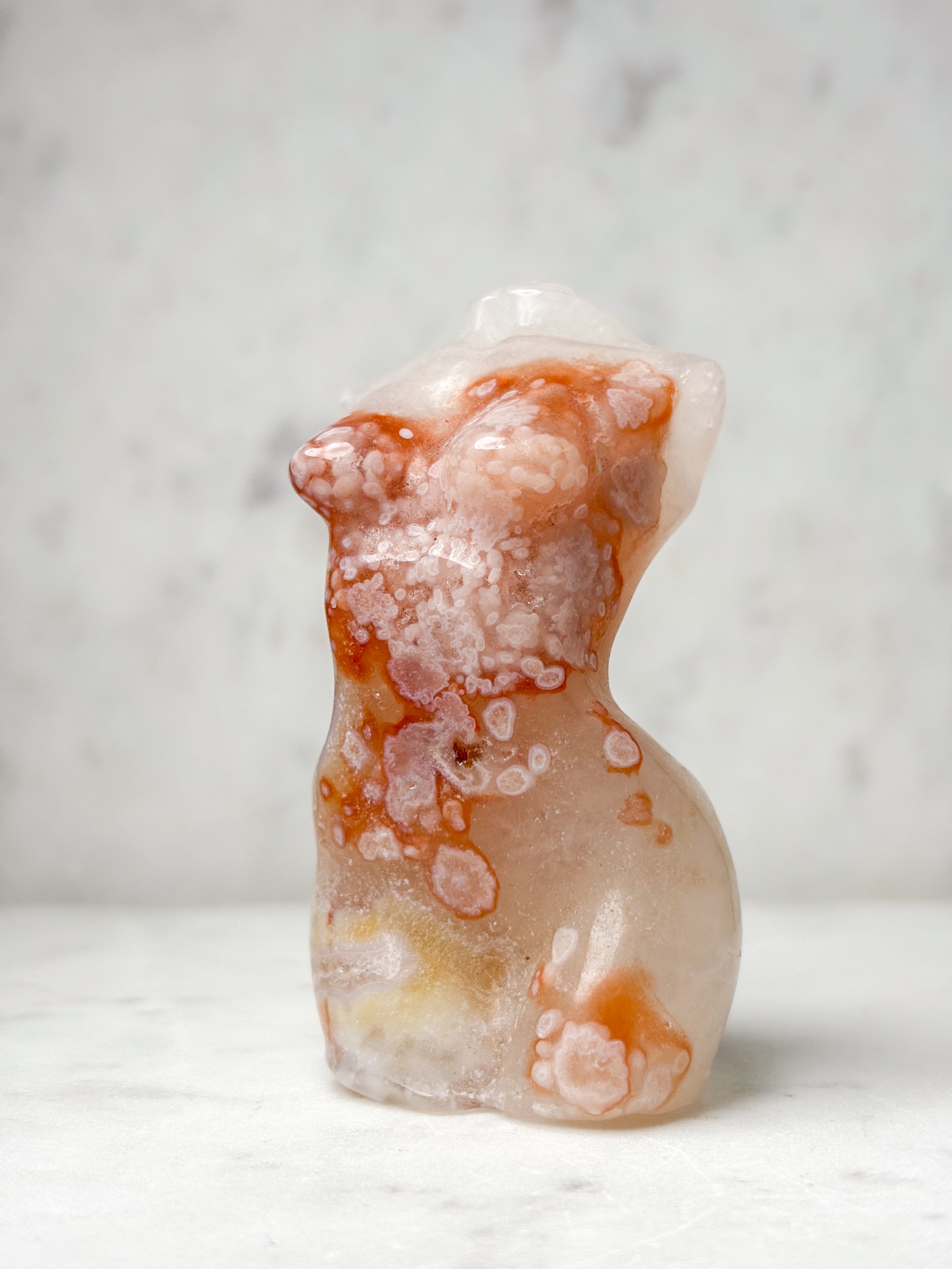 Blomster Agat Torso (Nr. 1)