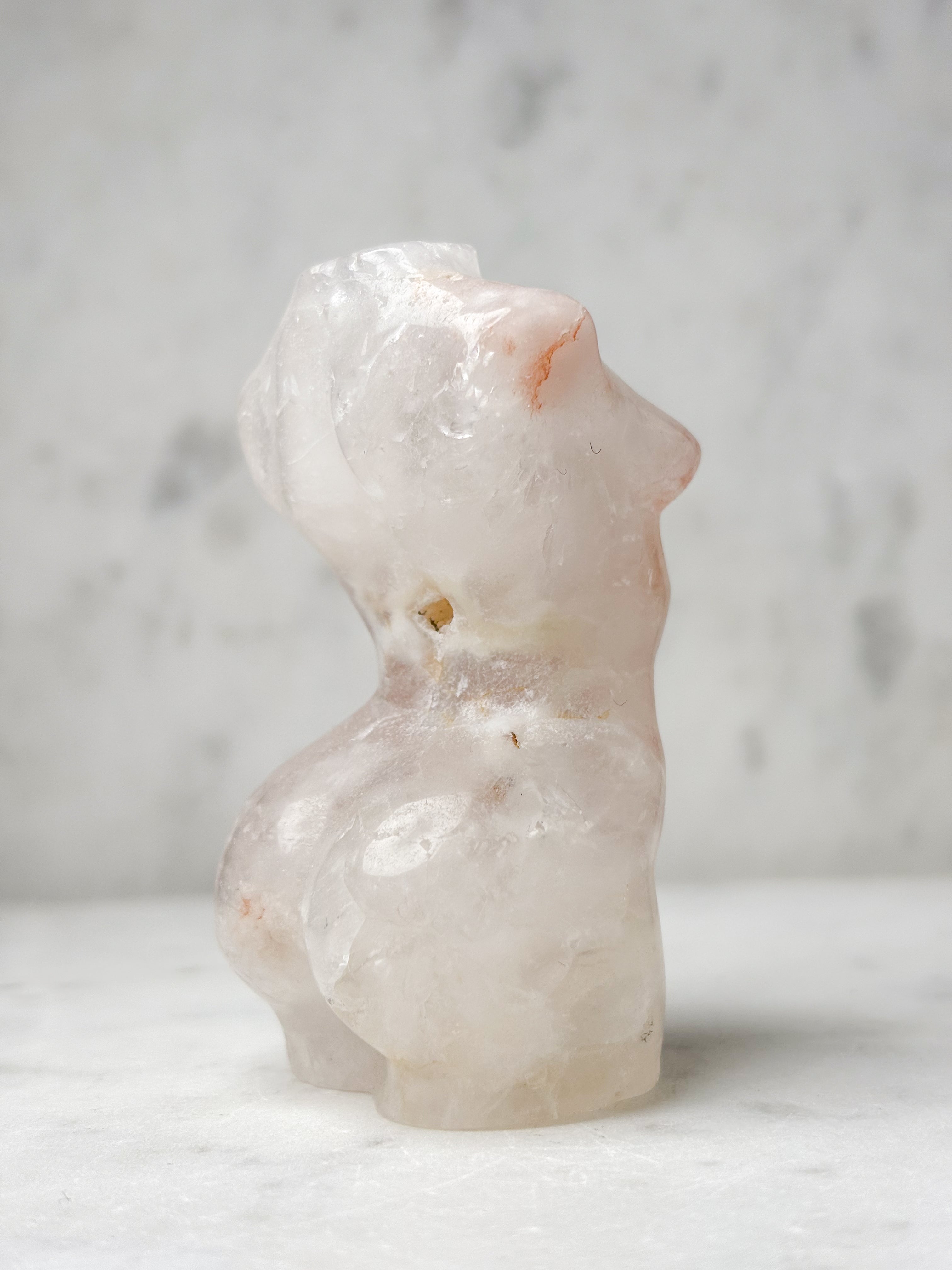 Blomster Agat Torso (Nr. 2)