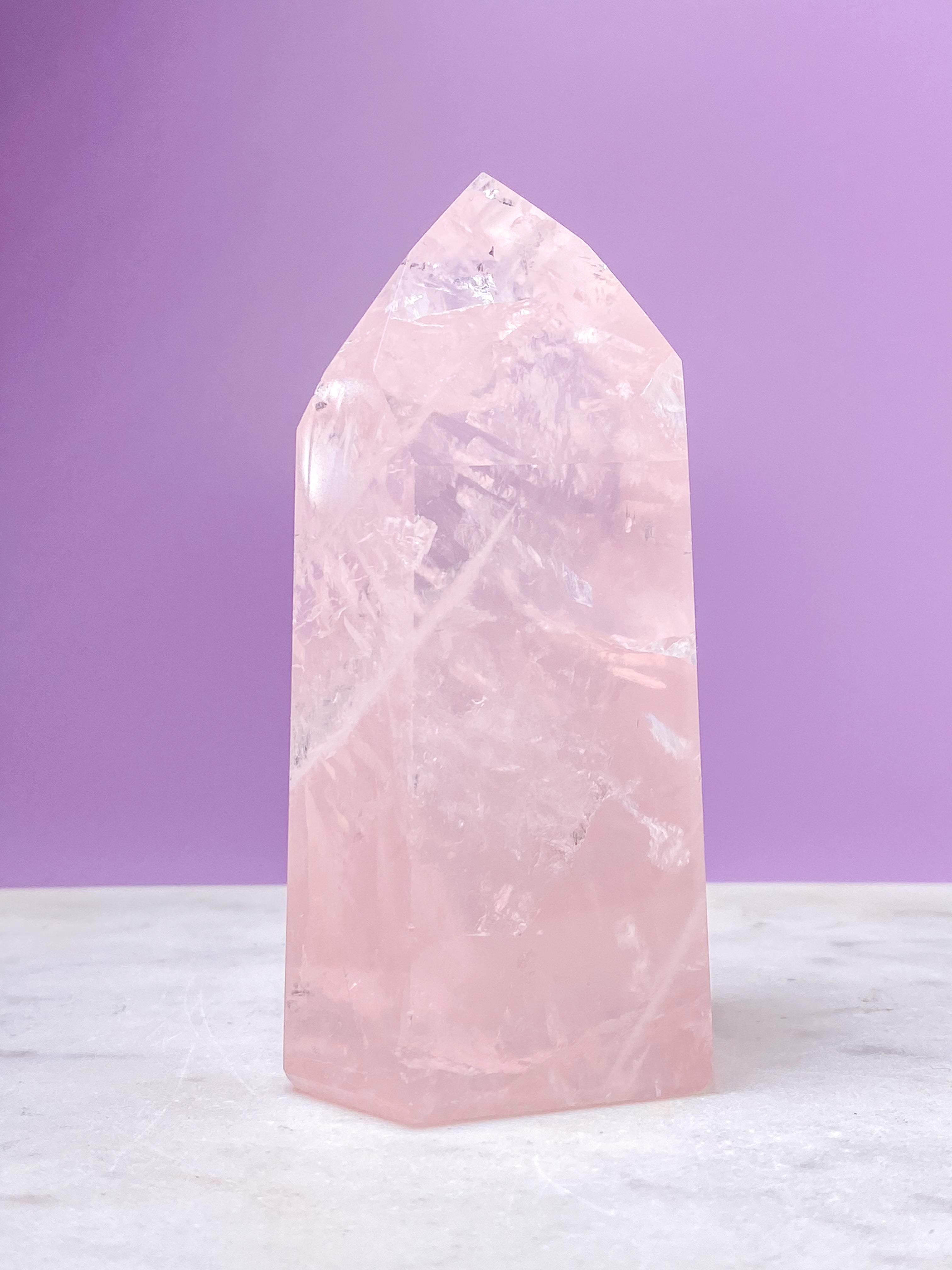 Rosakvarts Tower (exklusiv kvalitet)