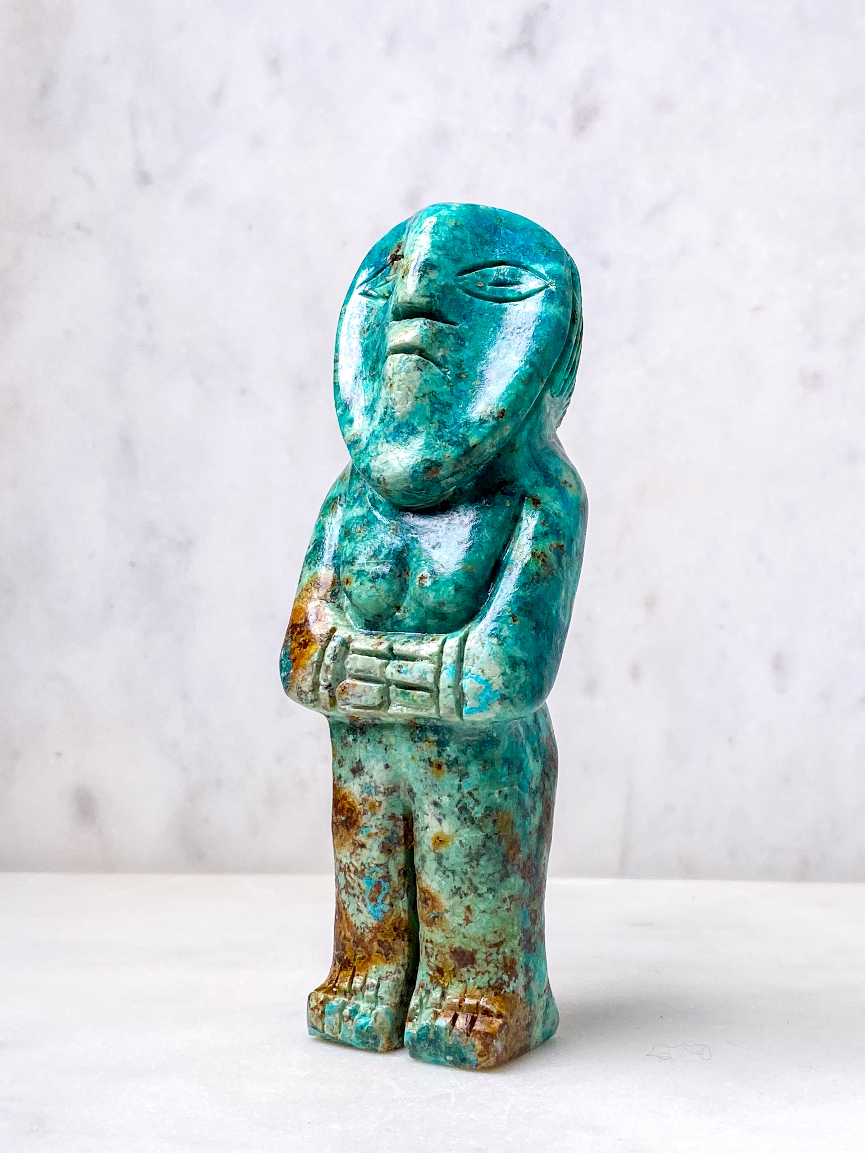 Chrysocolla Pachamama (Nr. 18)
