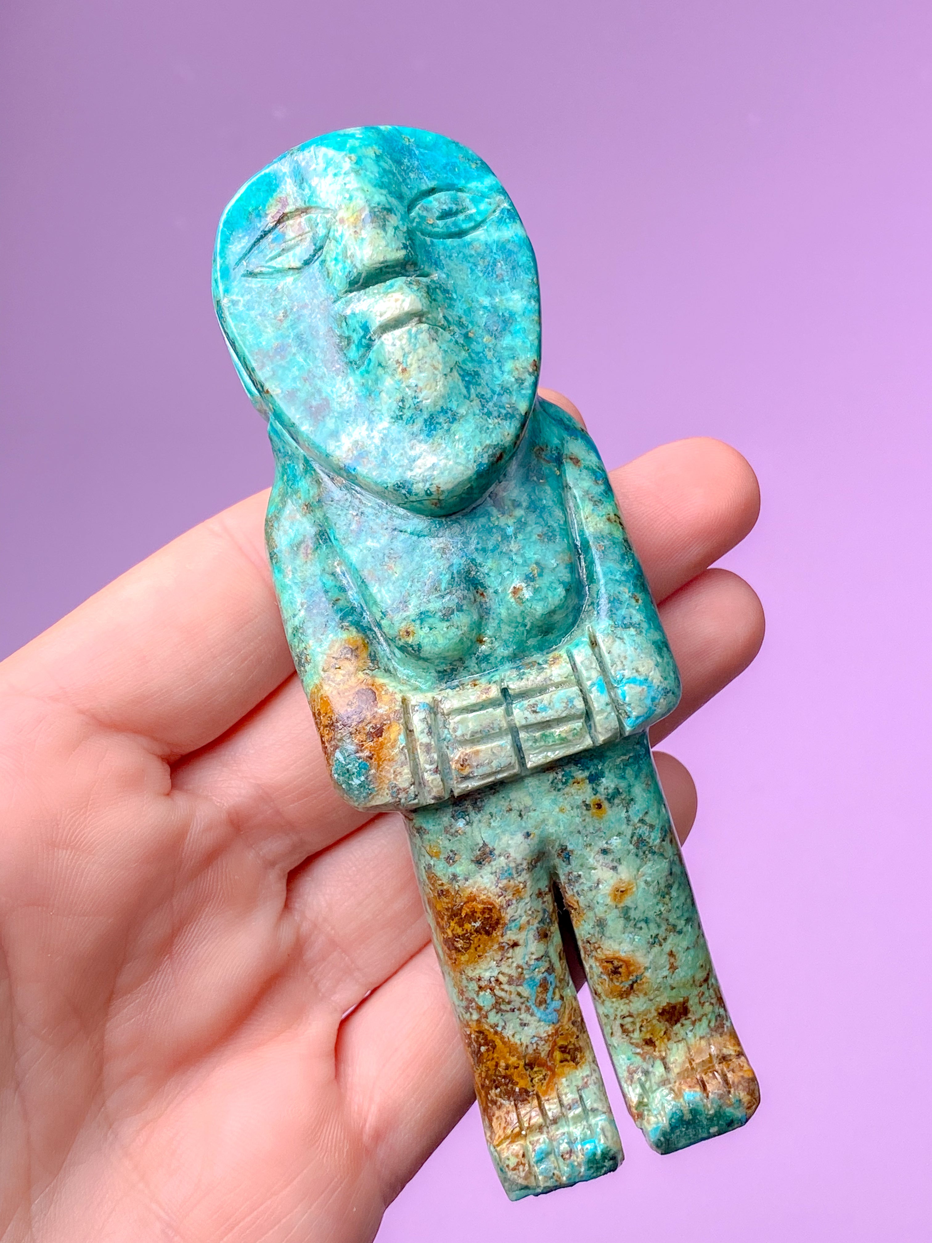 Chrysocolla Pachamama (Nr. 18)