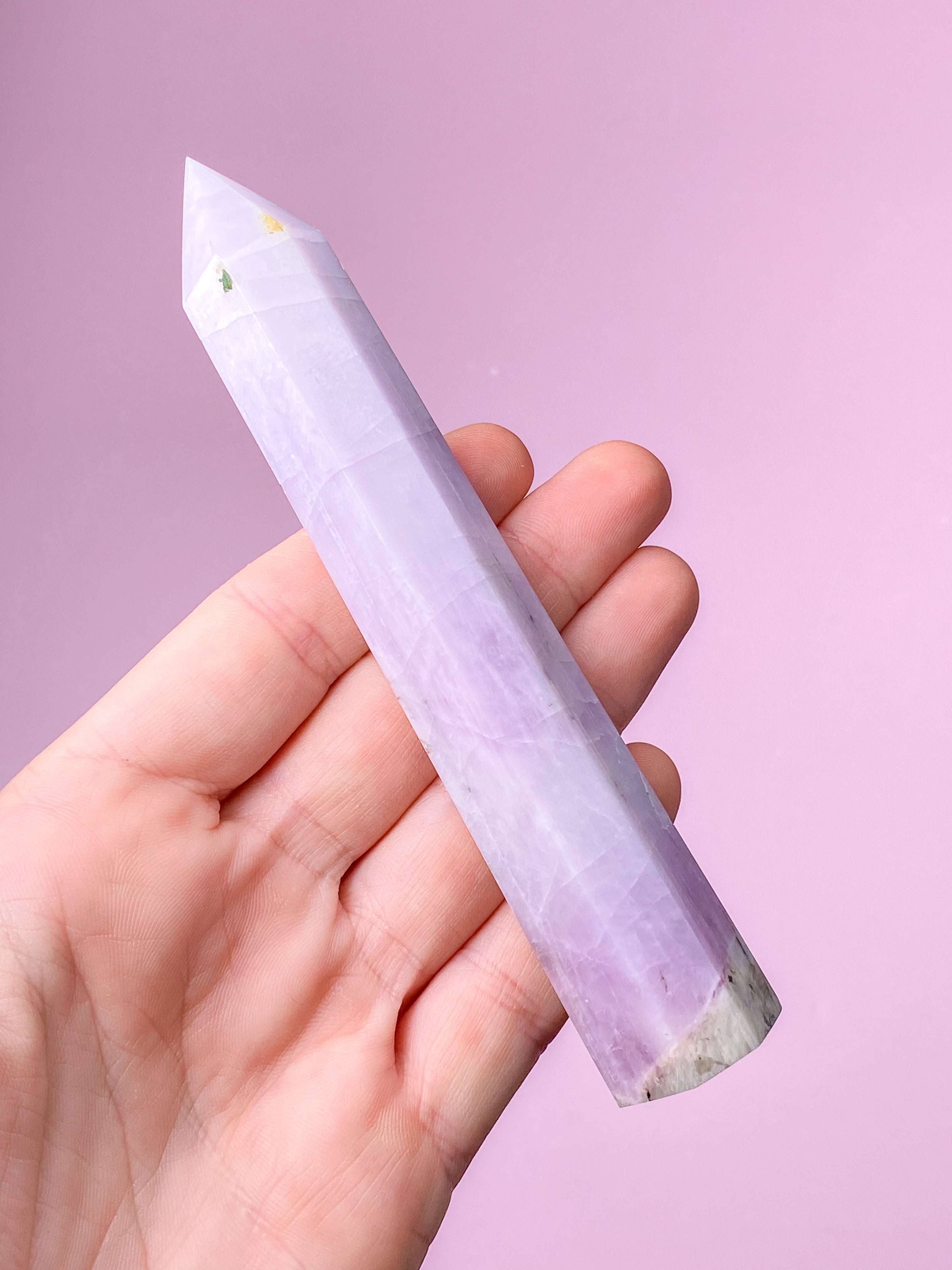 Kunzit polerad (hög kvalitet)