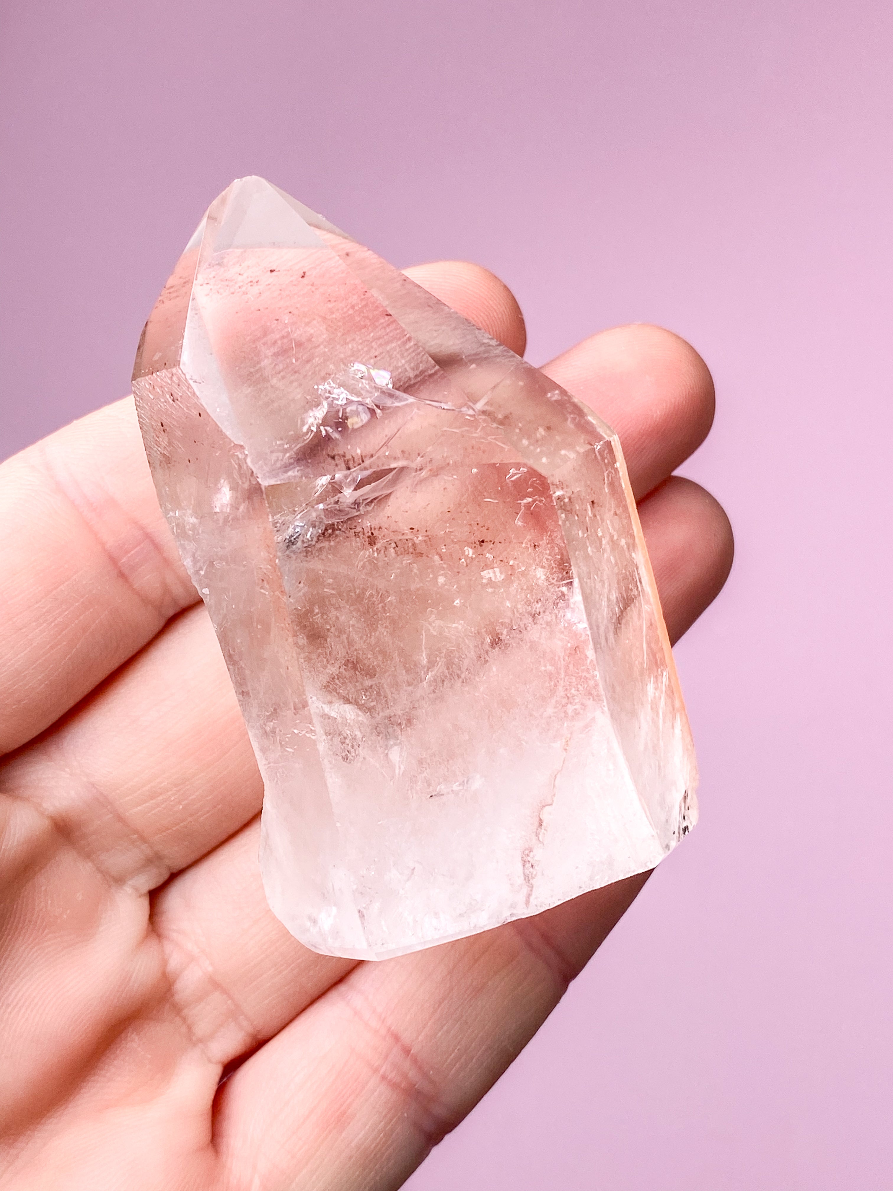 Rosa litiumkvarts (nr 43)