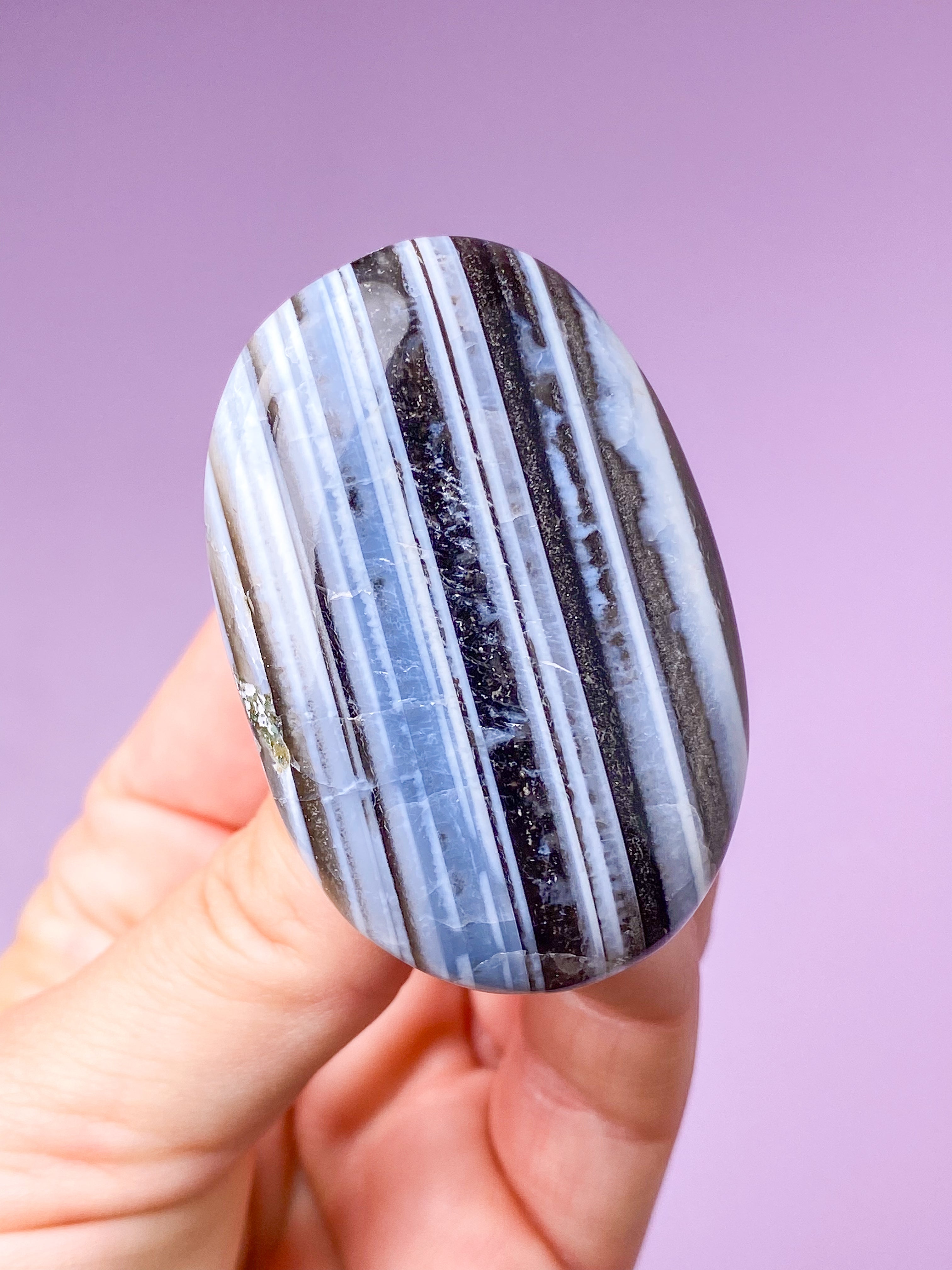 Blå Opal Palmstone (Nr. 2)