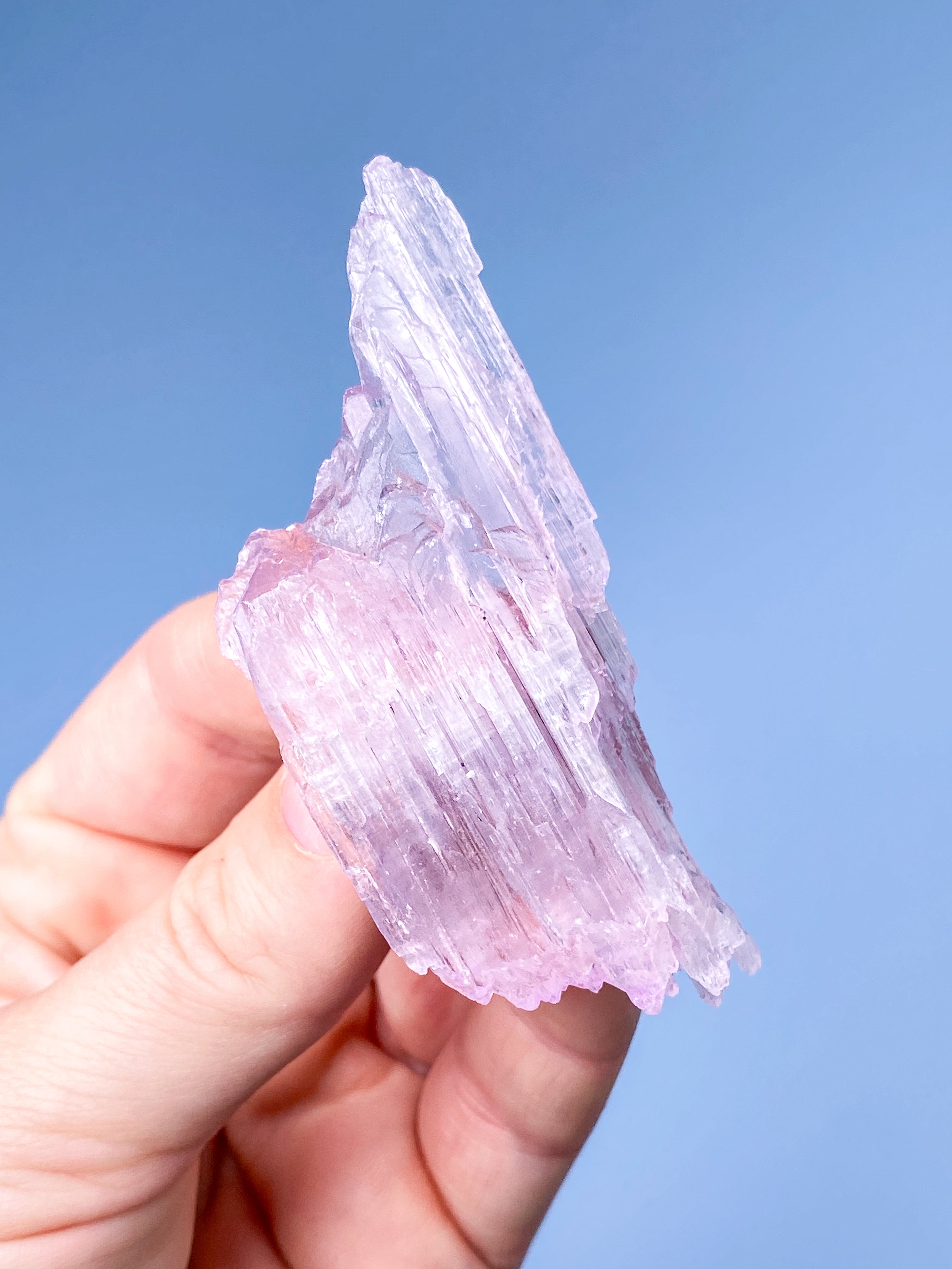 Kunzite Raw (nr 12) Exklusiv kvalitet