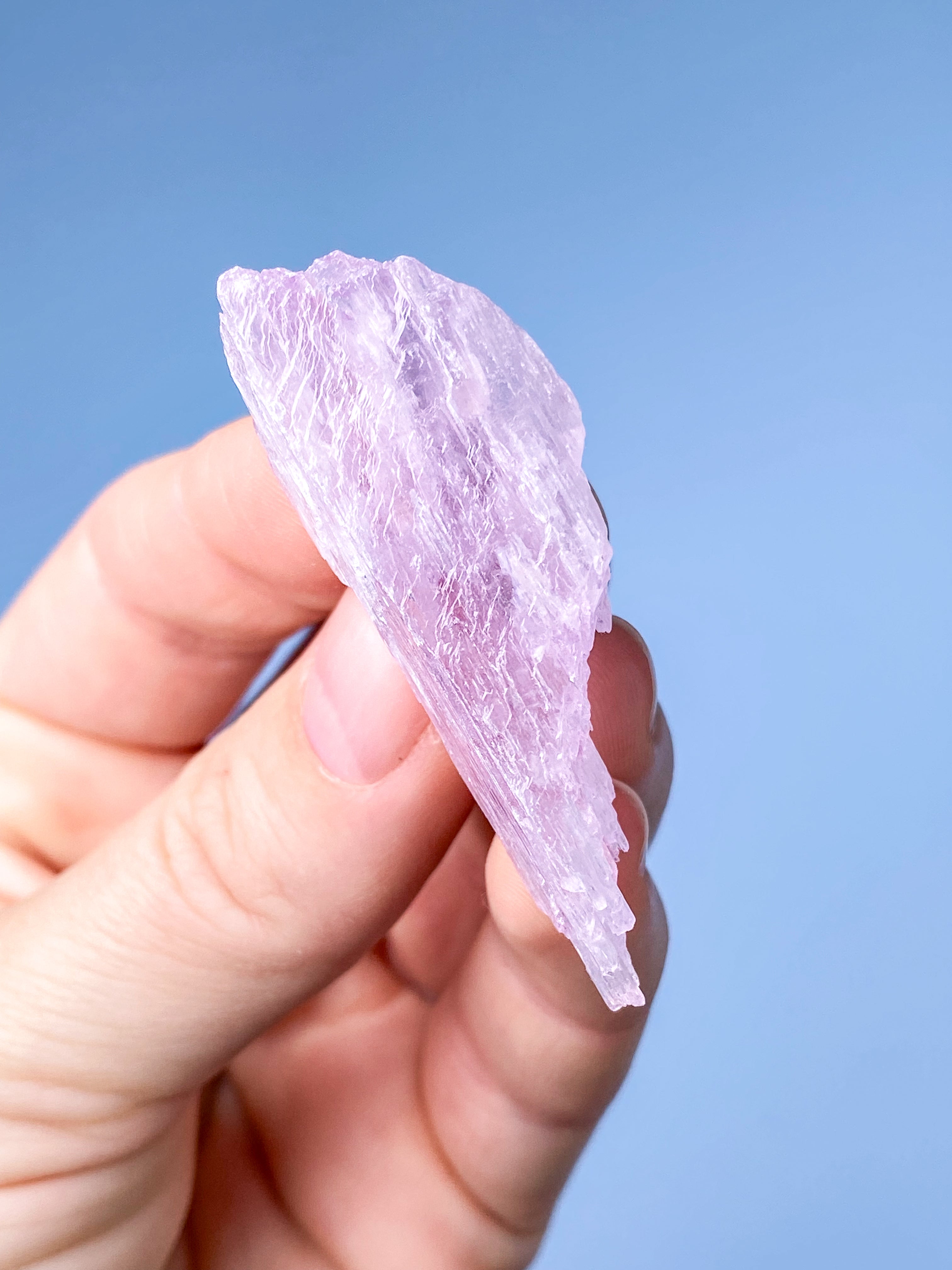 Kunzite Raw (nr 12) Exklusiv kvalitet