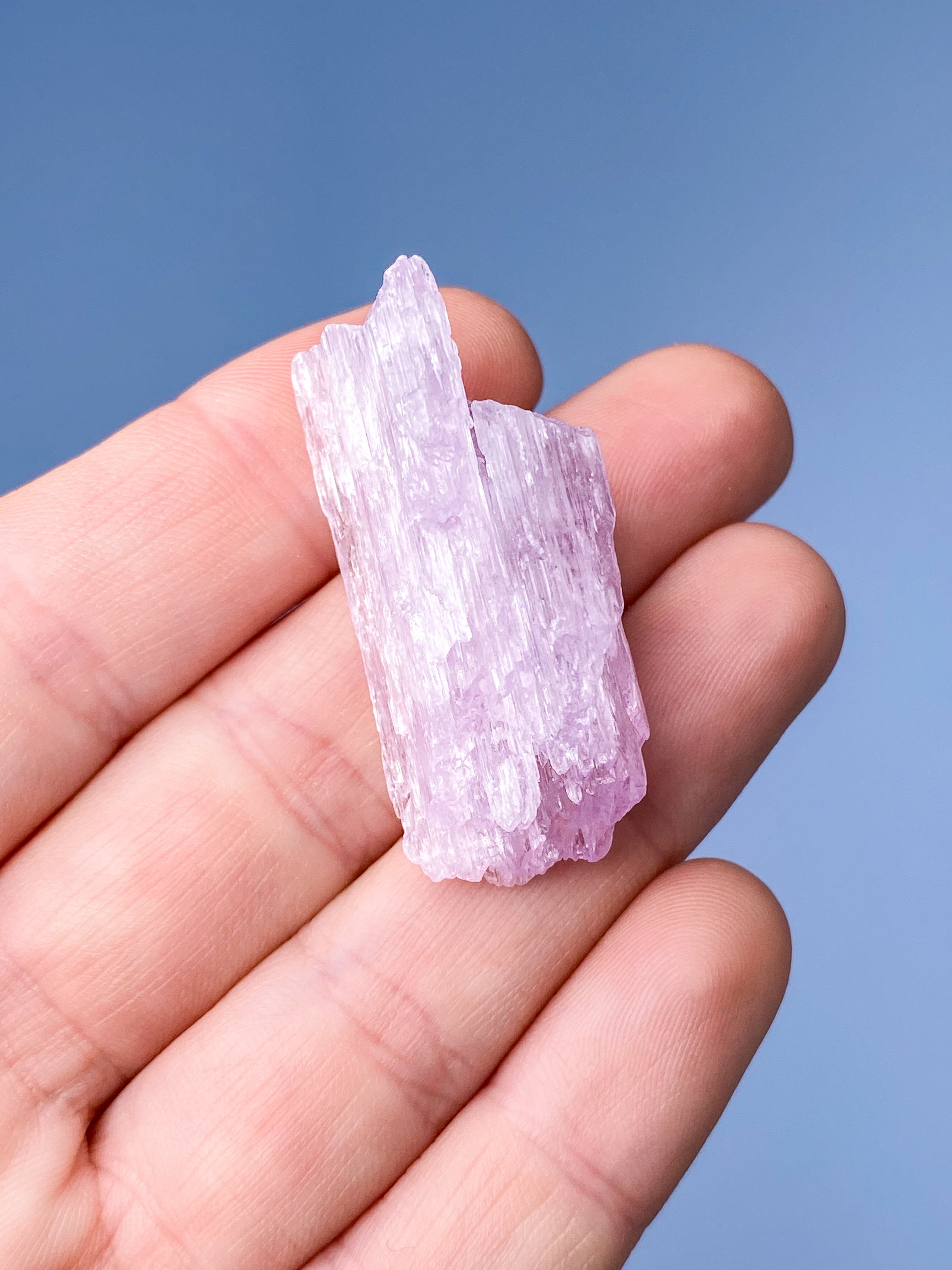 Kunzite Raw (nr 12) Exklusiv kvalitet