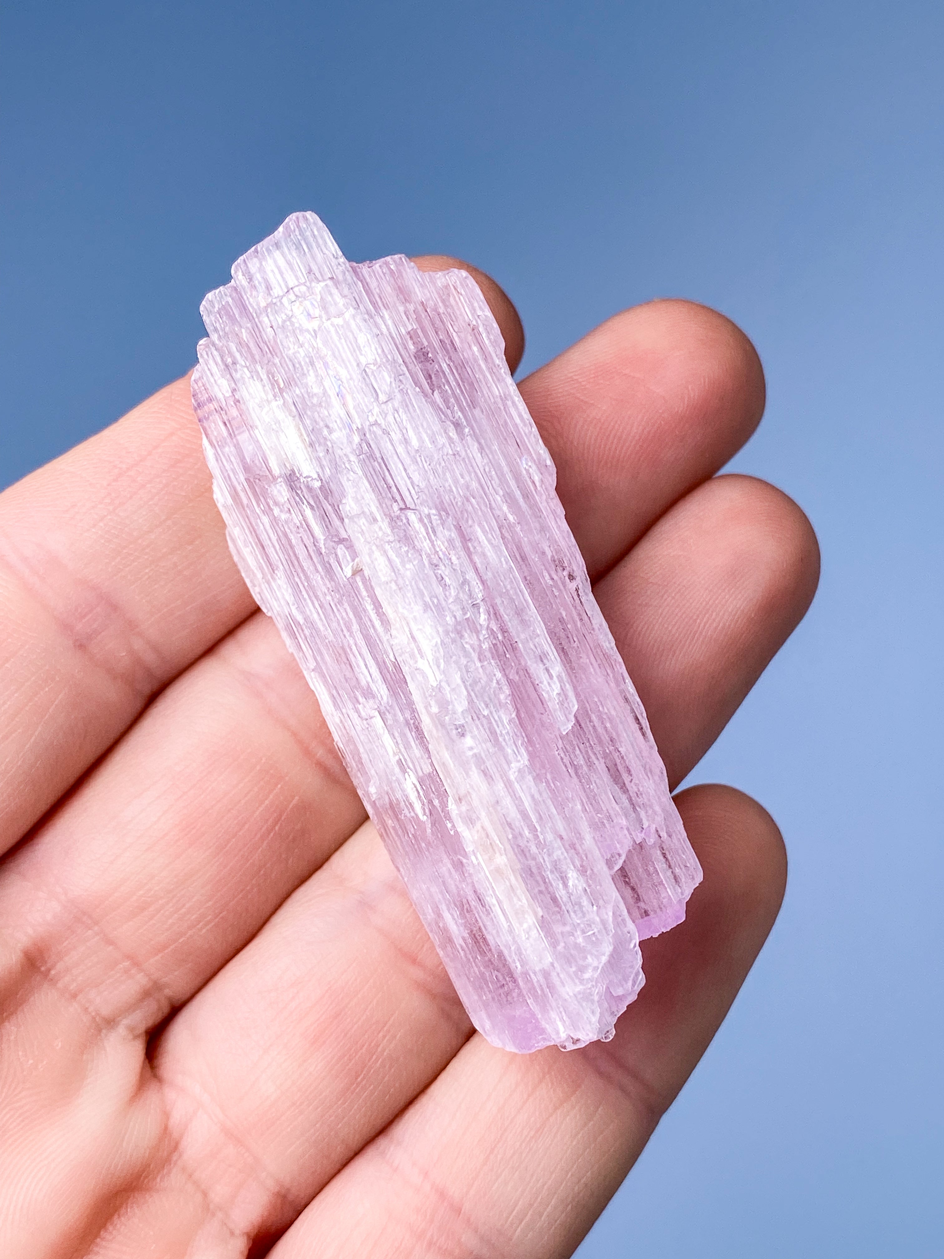 Kunzite Raw (nr 12) Exklusiv kvalitet