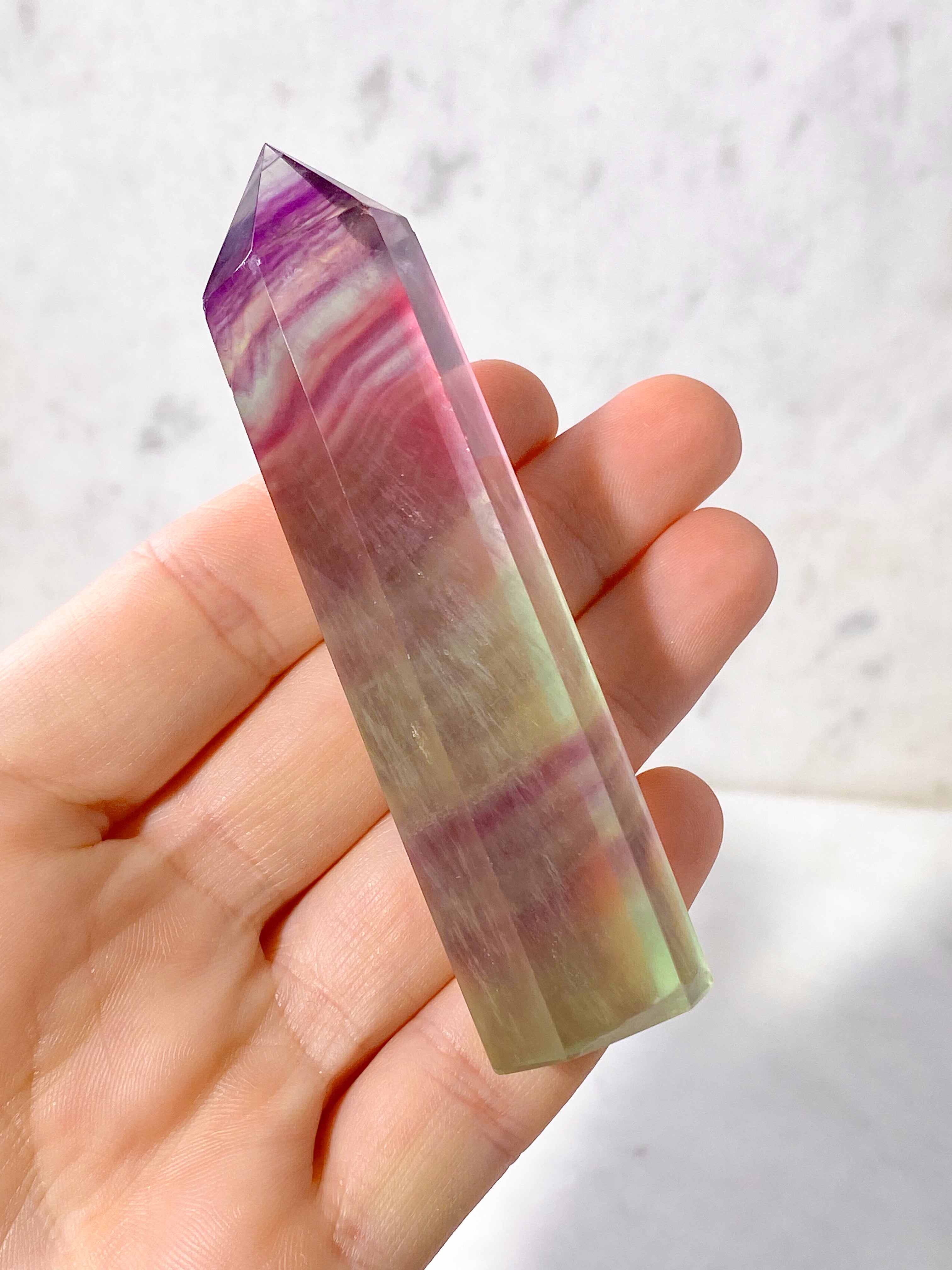 Rainbow Fluorit Tower (nr 13)