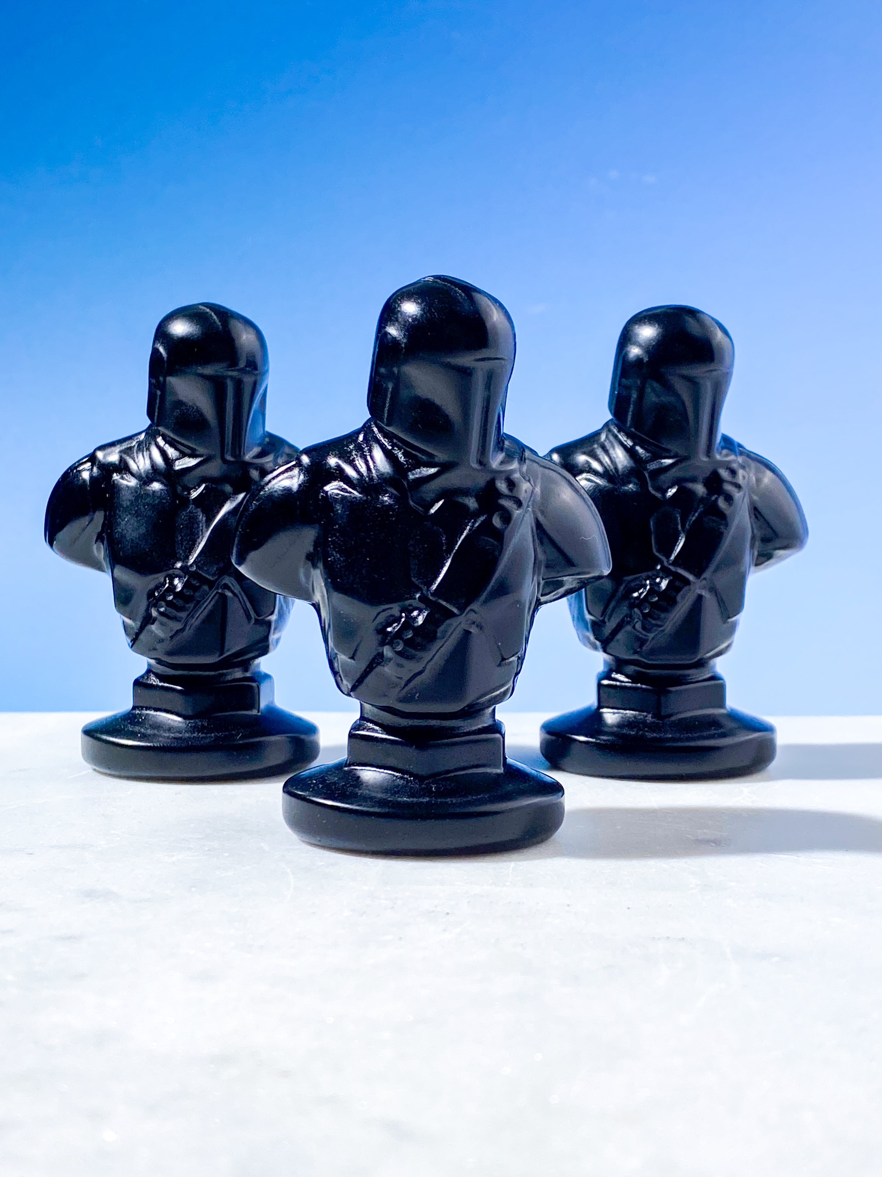 Obsidian Mandalorian Byst