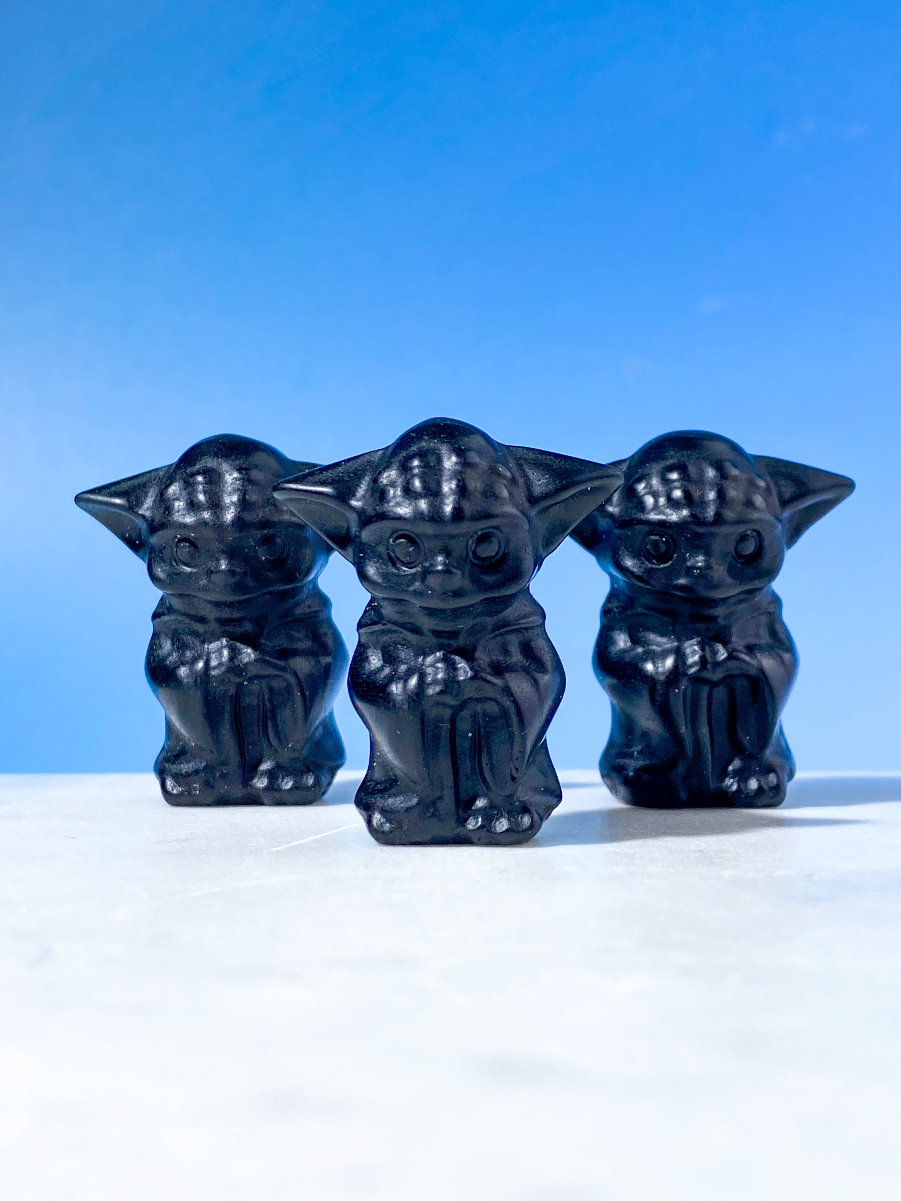 Obsidian Yoda (Mini)