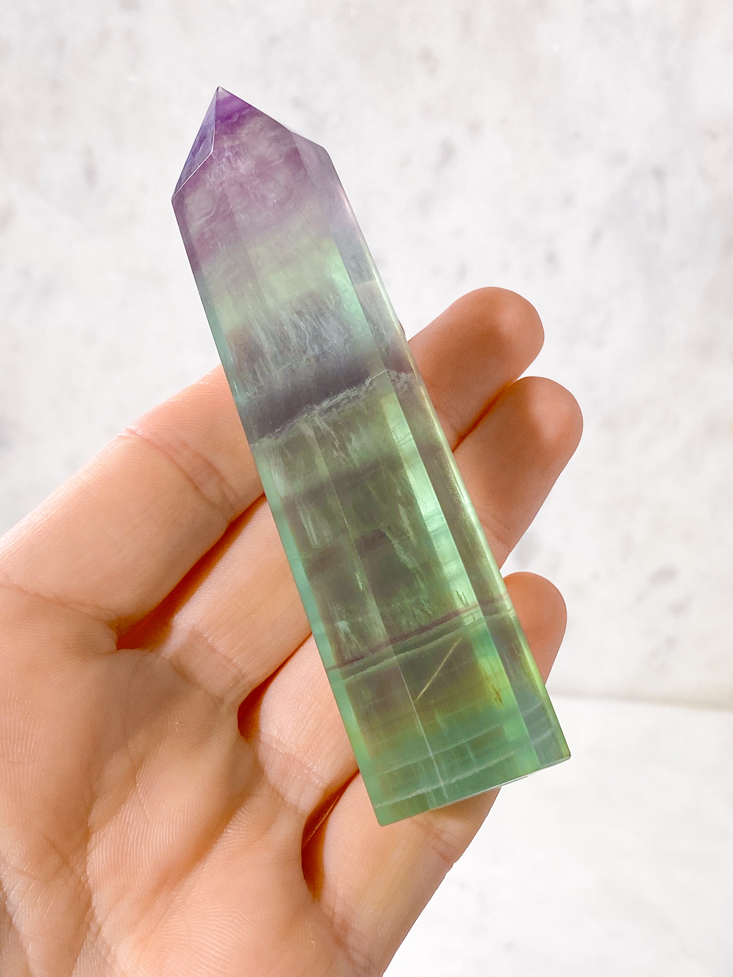 Rainbow Fluorit Tower (nr 13)