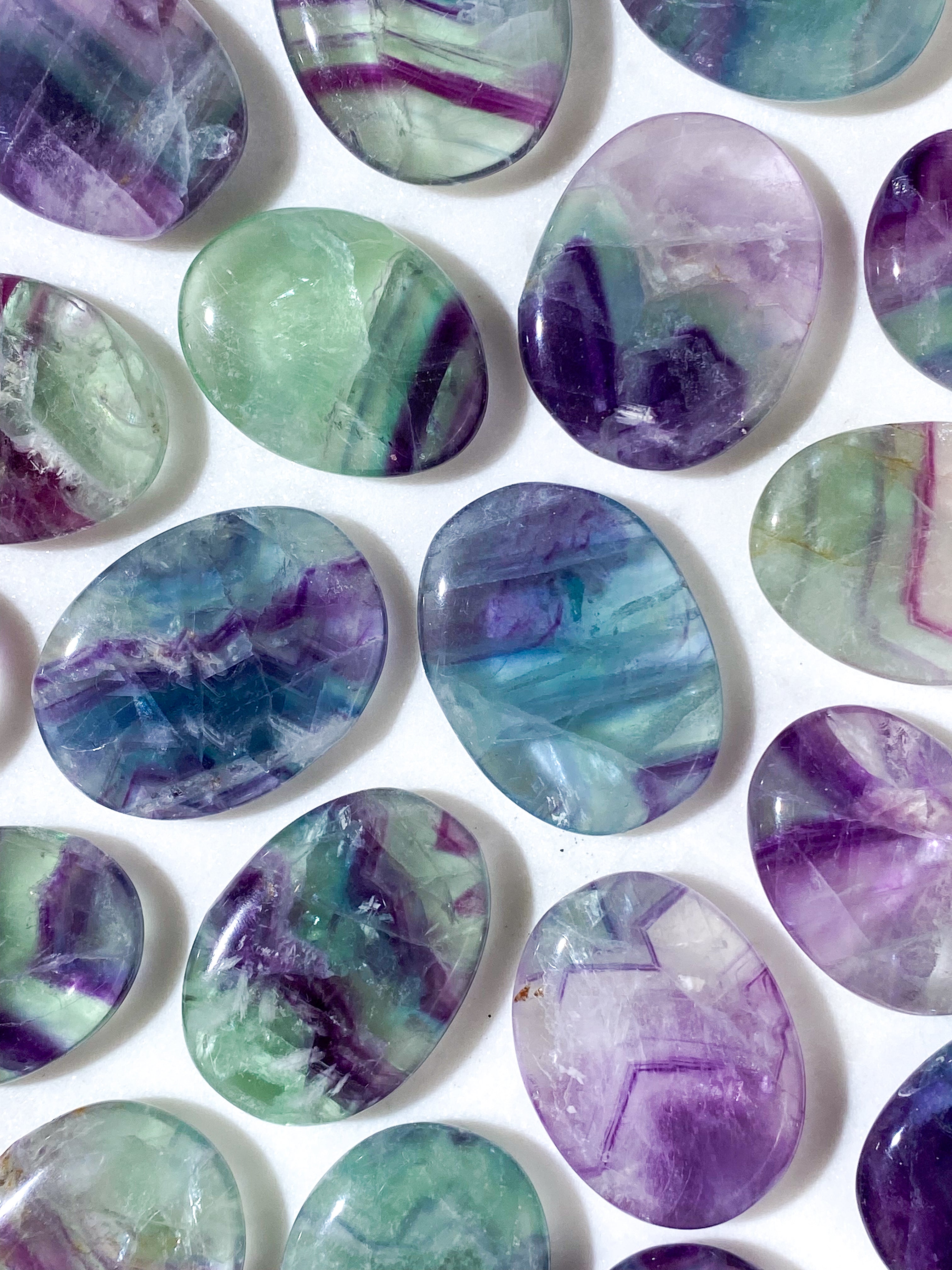 Regnbågsfluoritskiva