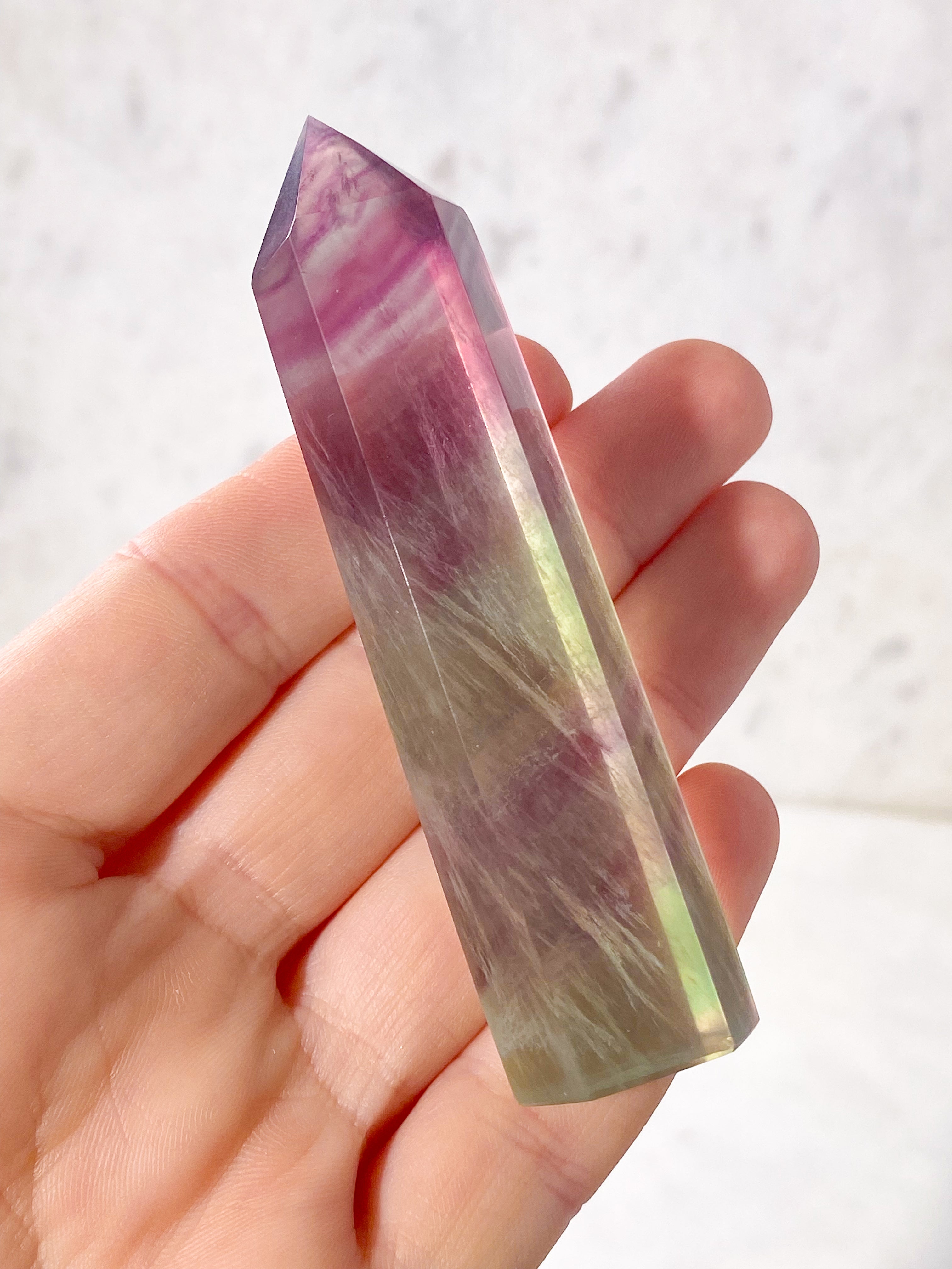 Rainbow Fluorit Tower (nr 13)