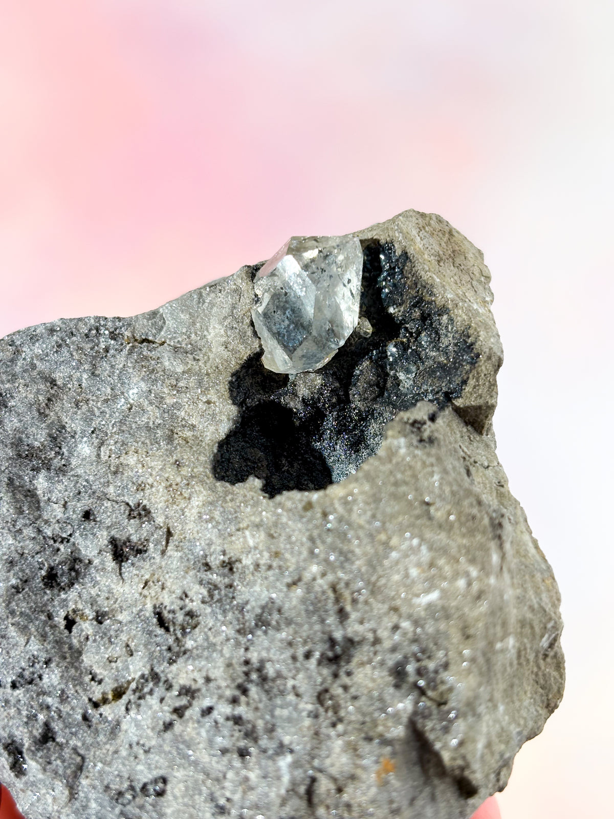 Herkimer-diamant i matris (nr. 1)