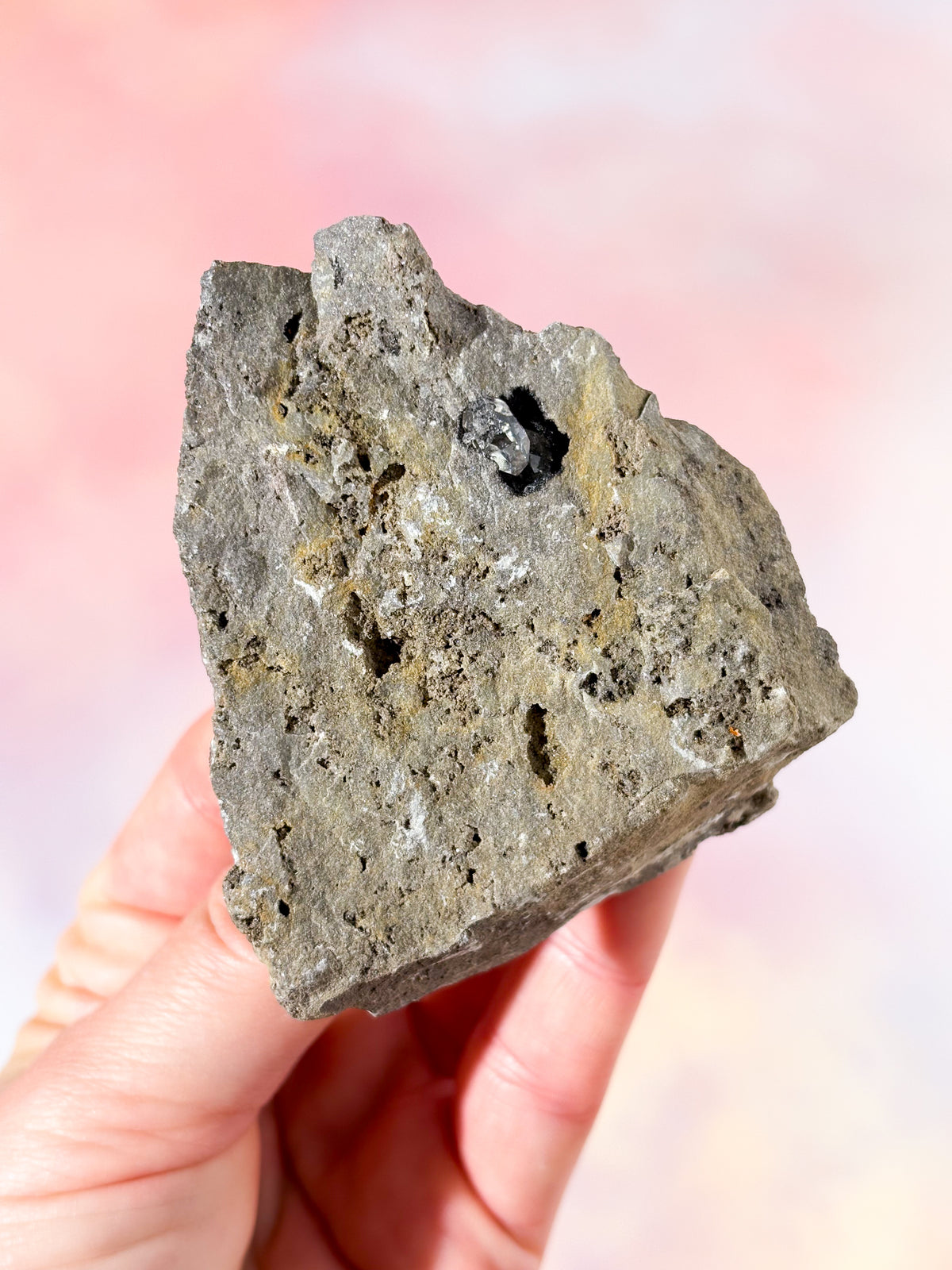 Herkimer-diamant i matris (nr 3)