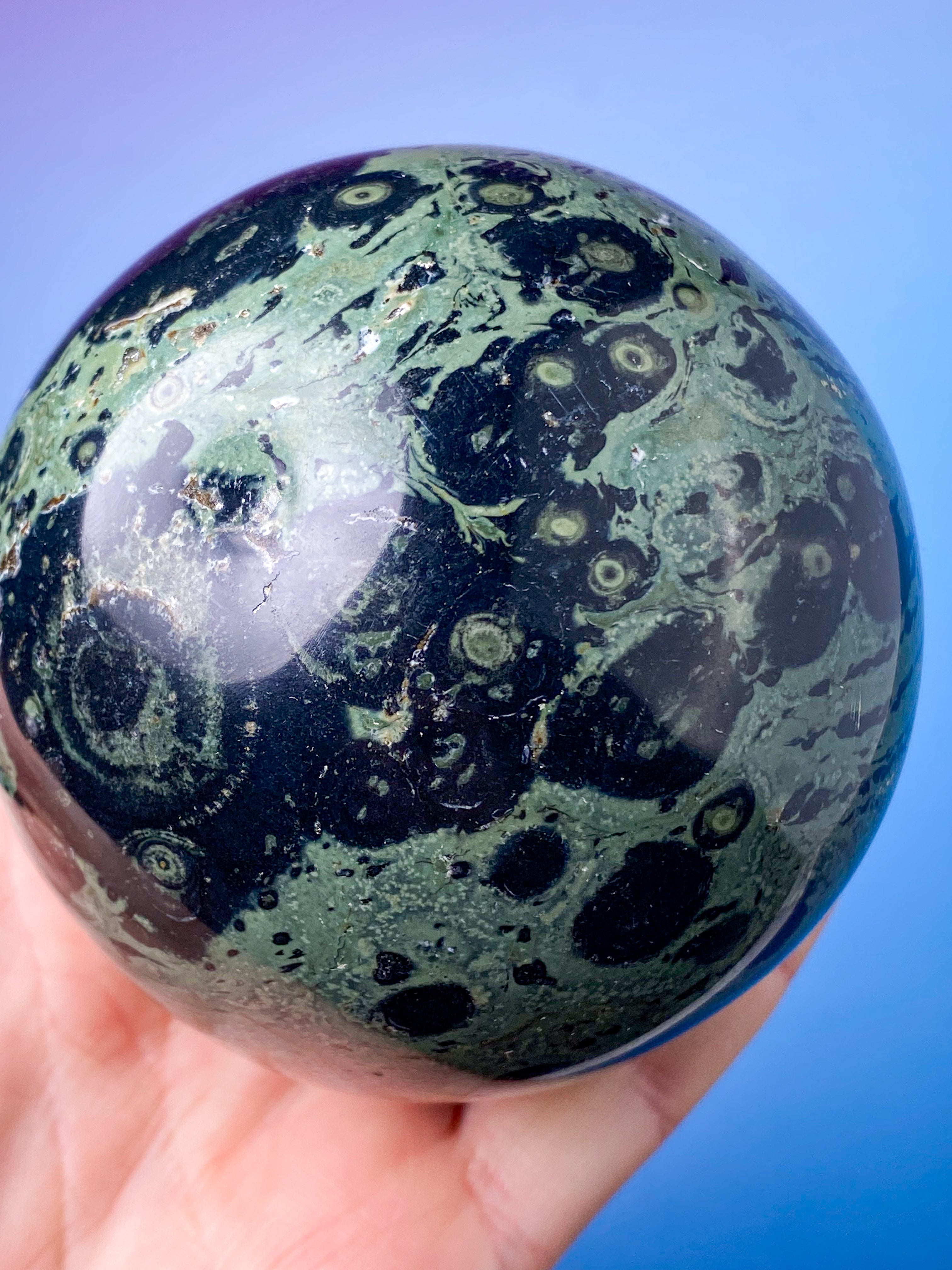 Kambaba Jaspis-sfären (nr 8)