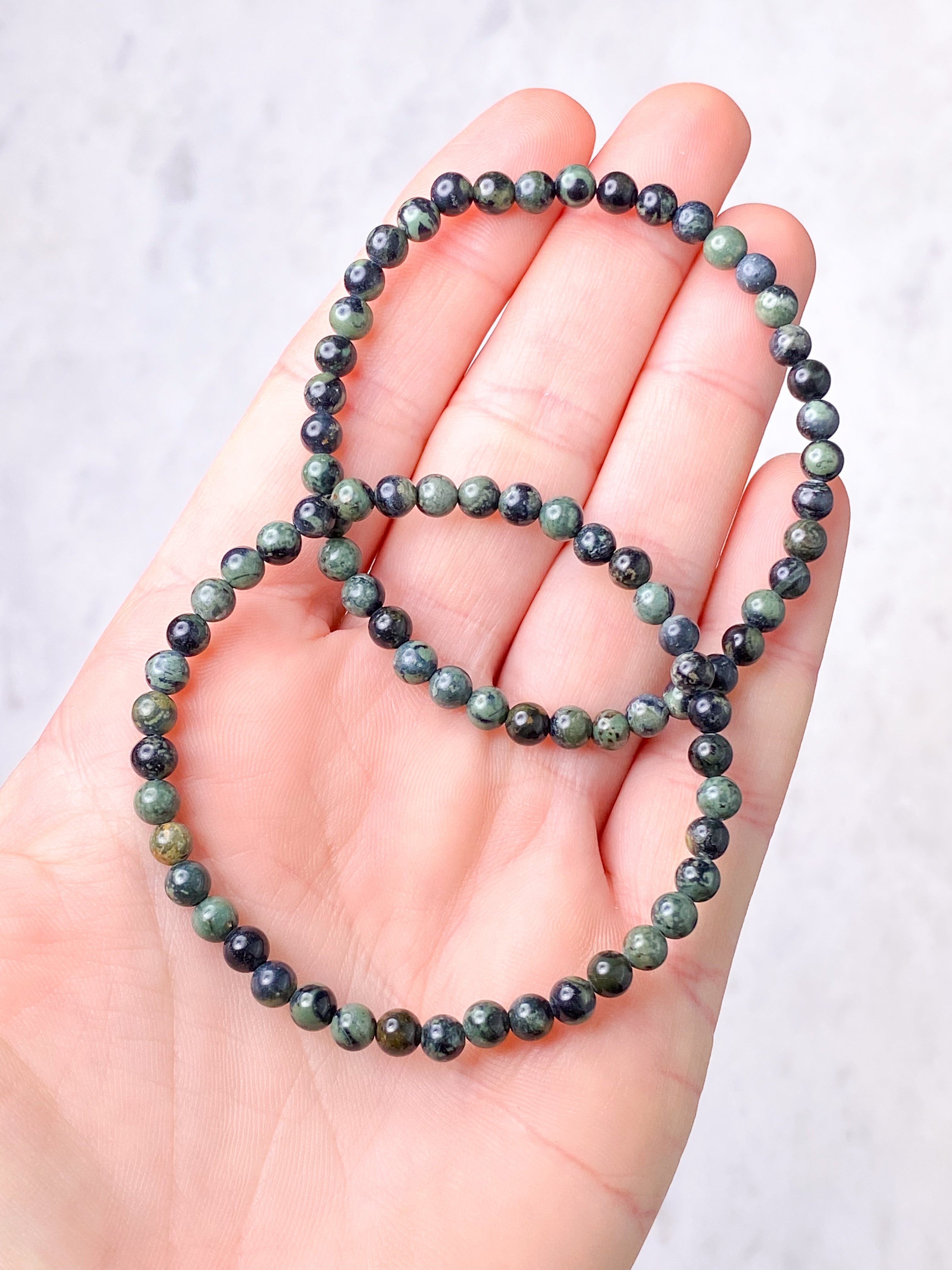 Kambaba Jaspis Armbånd