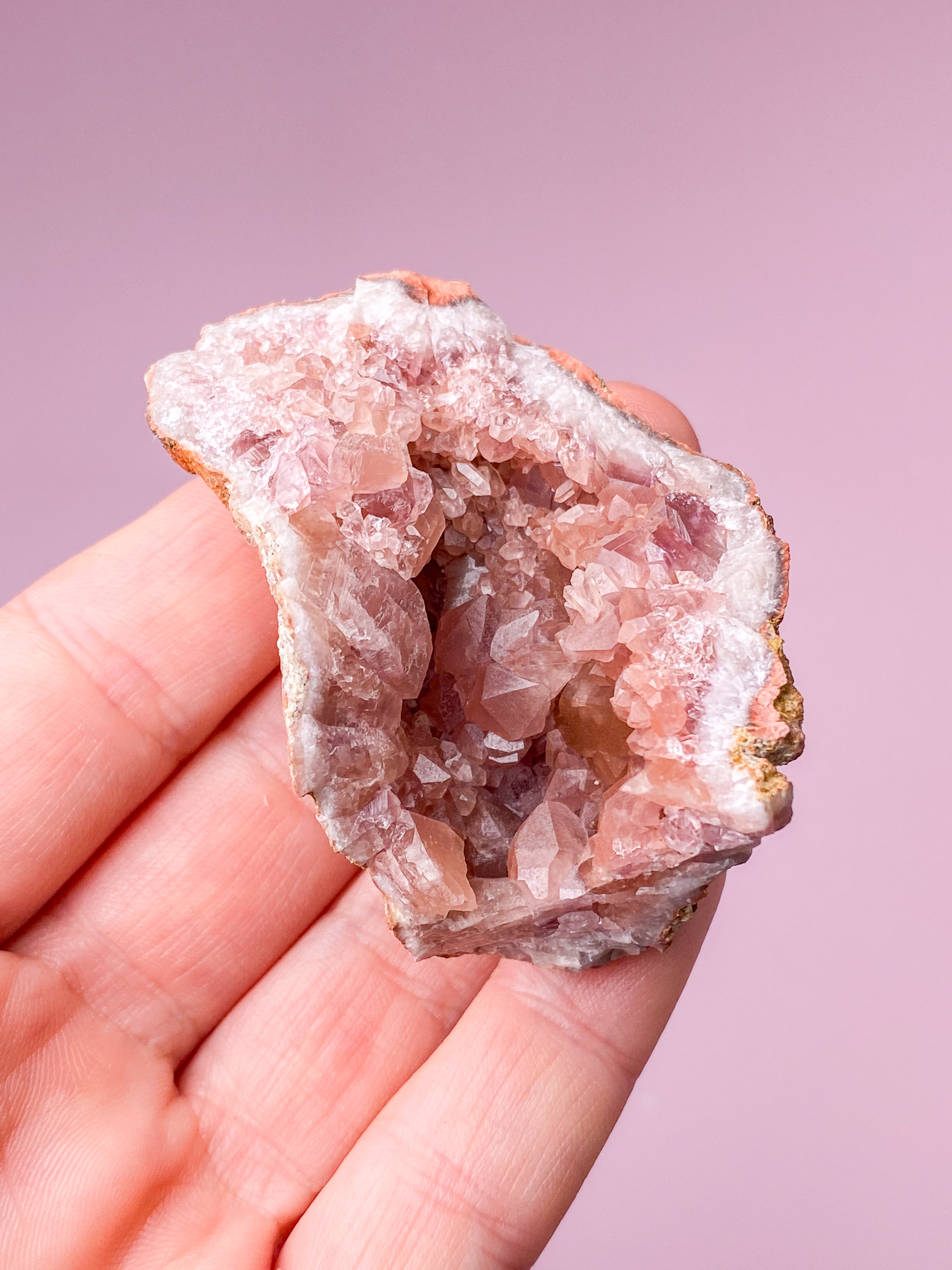 Pink Ametyst Geode (Nr. 33)