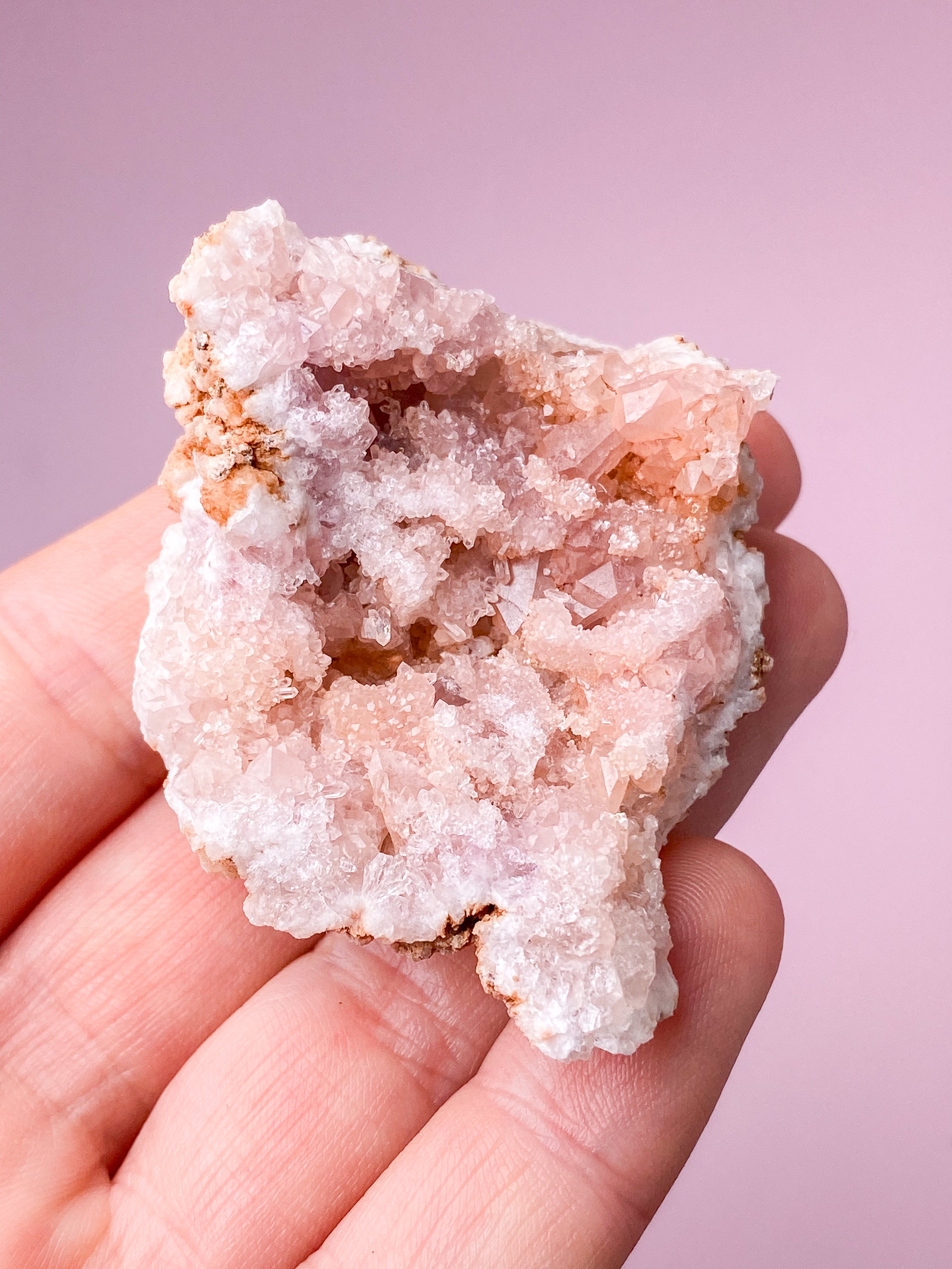 Pink Ametyst Geode (Nr. 35)