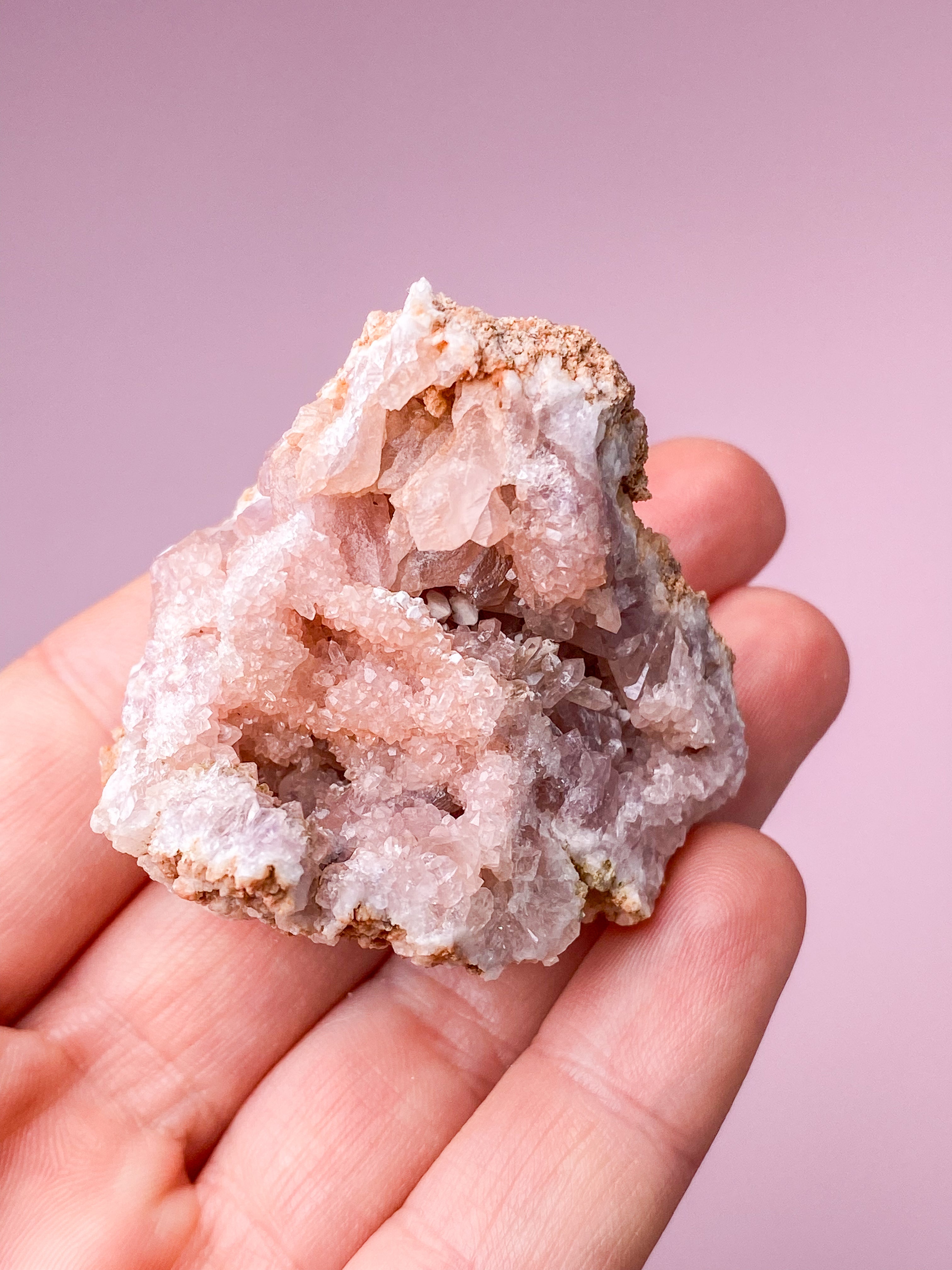 Pink Ametyst Geode (Nr. 41)