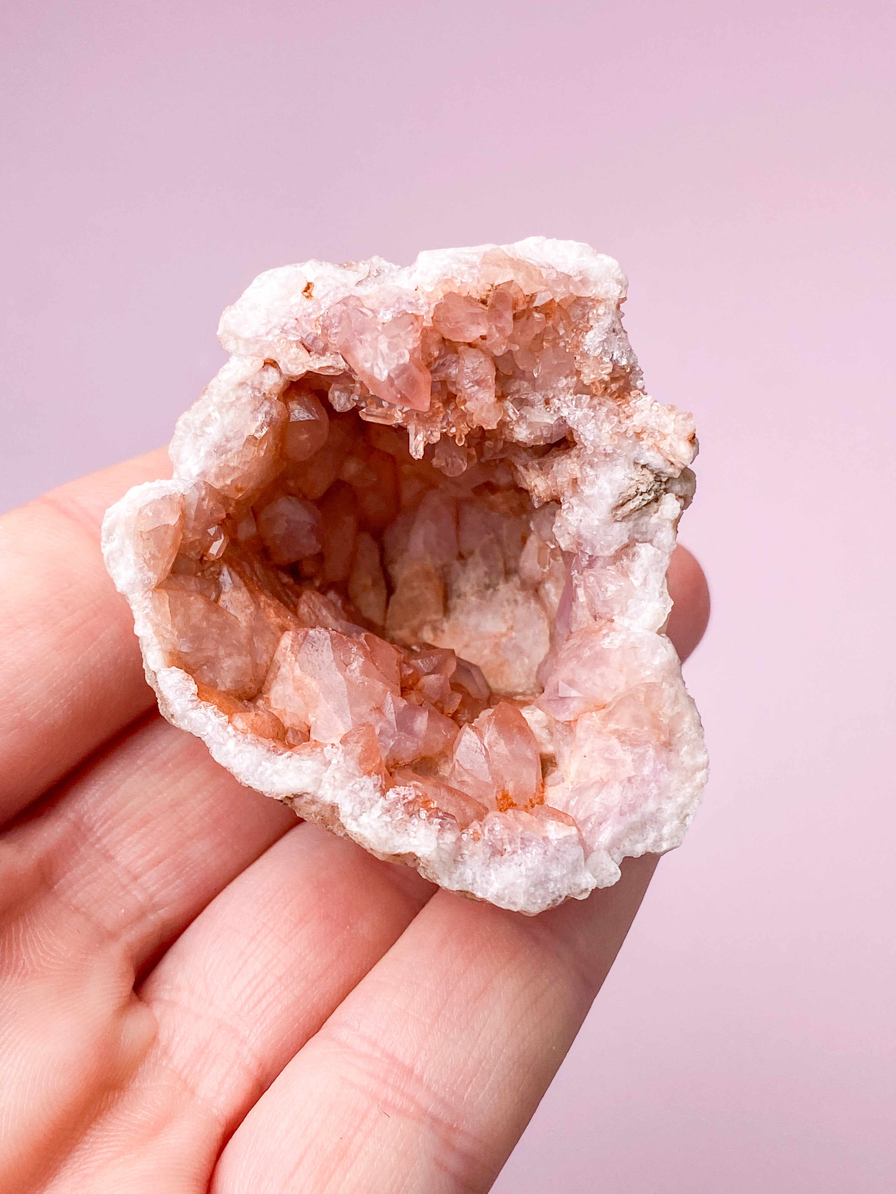 Pink Ametyst Geode (Nr. 48)