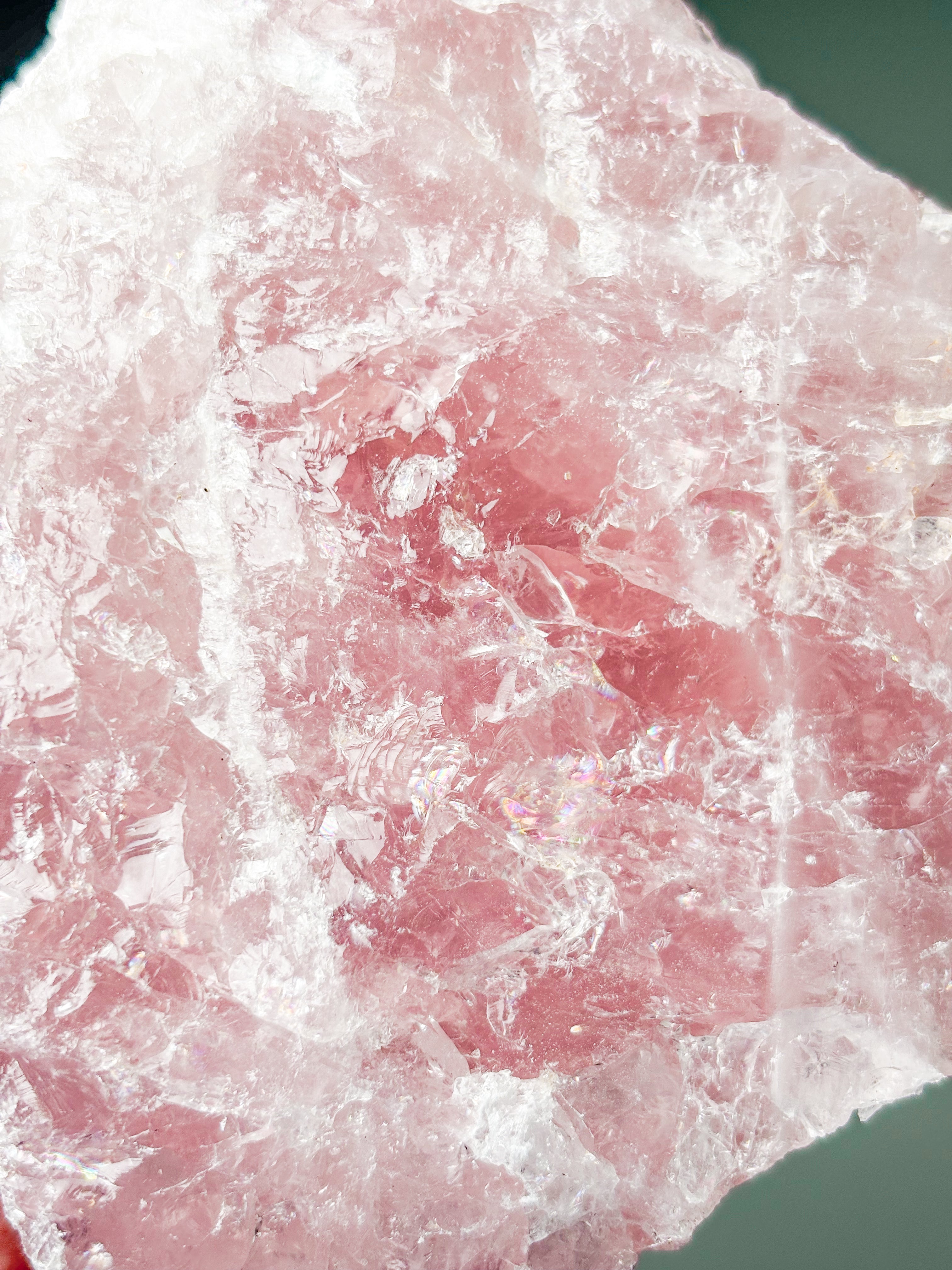 Stor Rå Rosakvarts (Nr. 16)