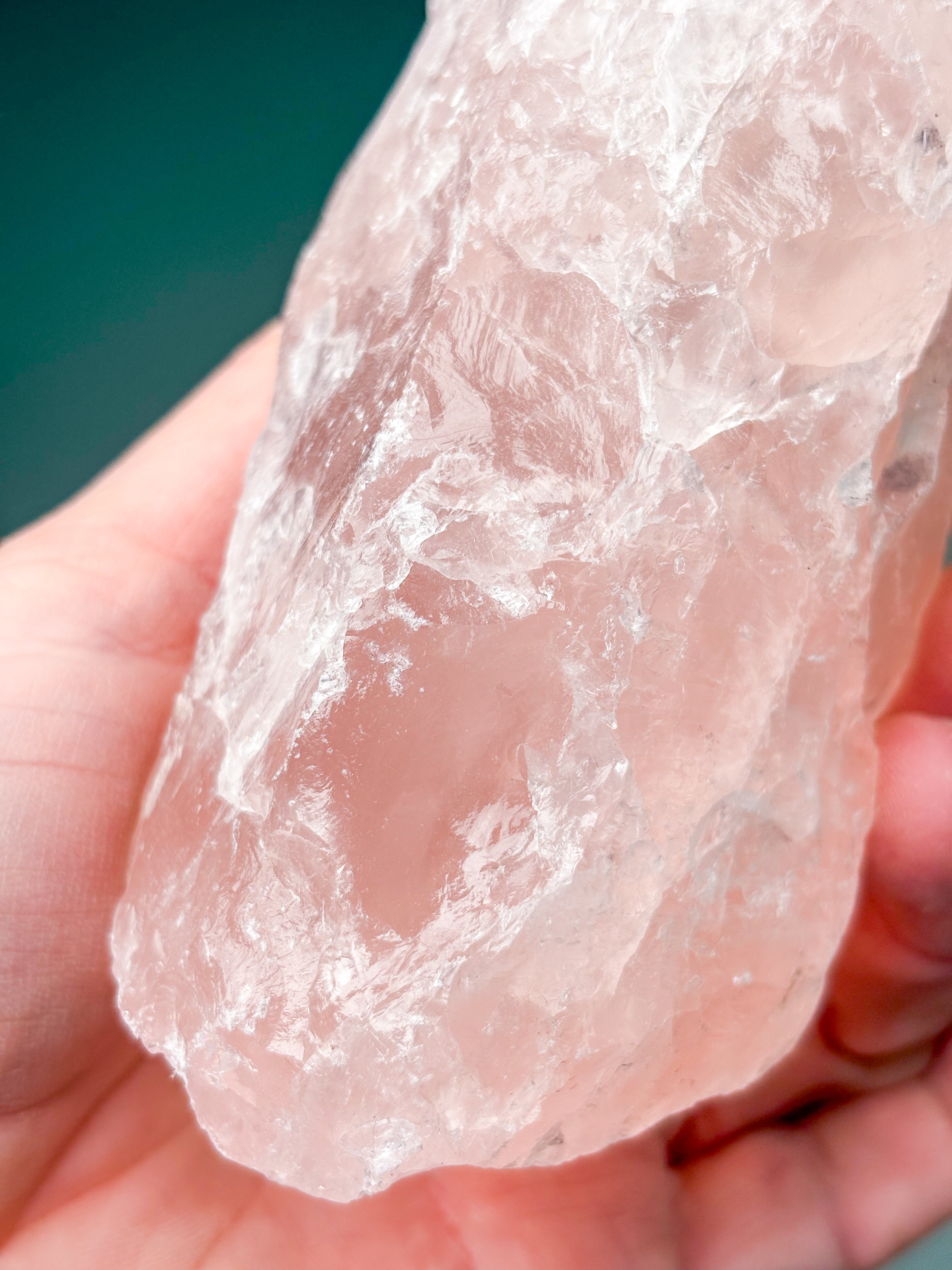 Stor Rå Rosakvarts (Nr. 18)