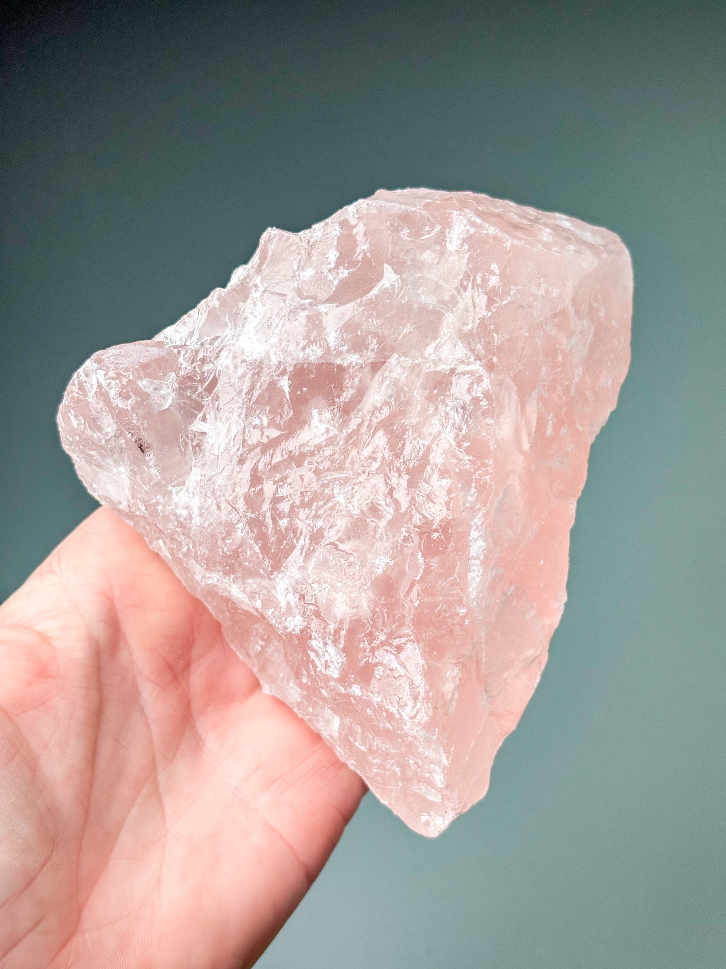 Stor Rå Rosakvarts (Nr. 18)